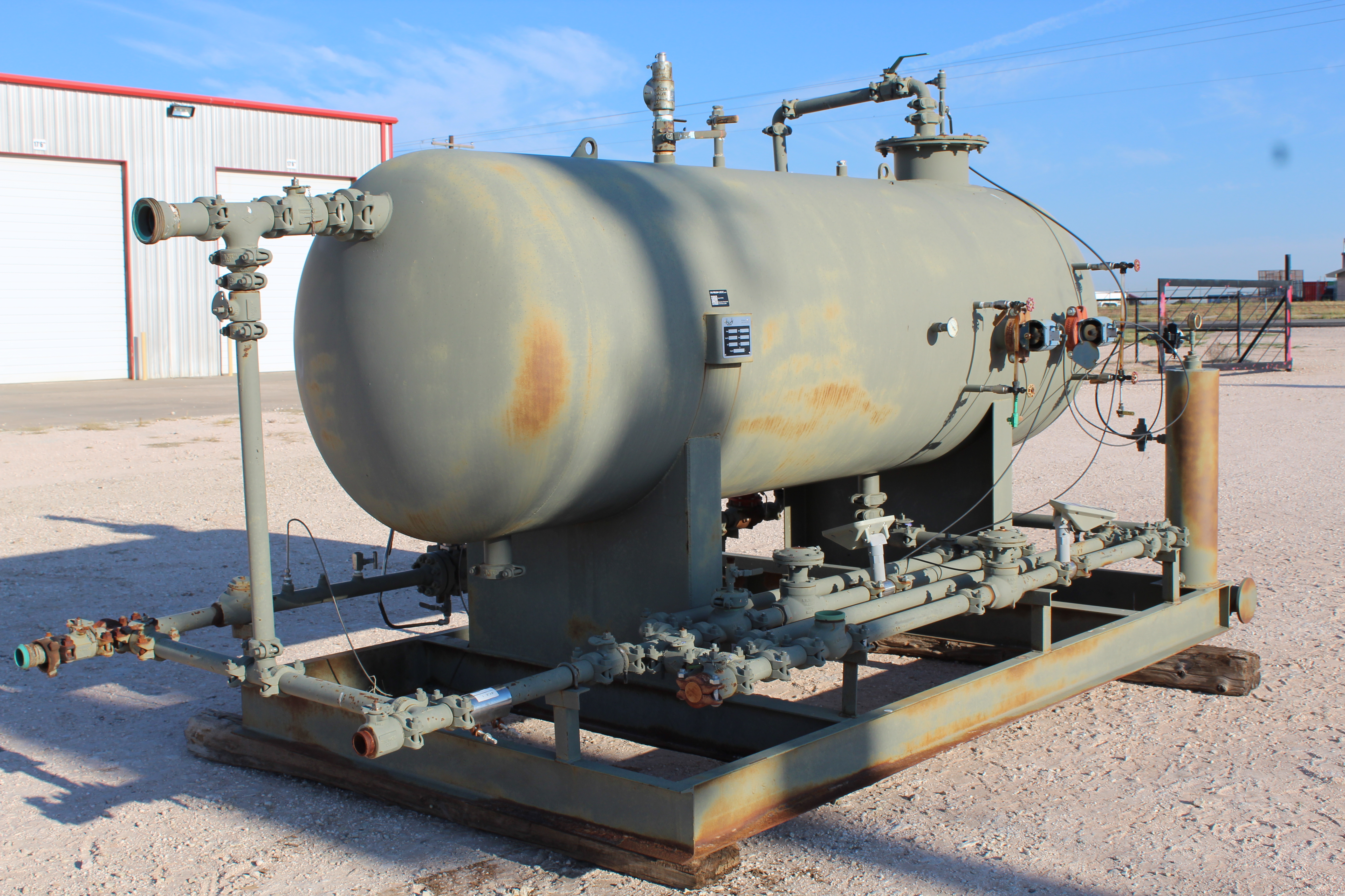 Used Separator, Horizontal, 3P, 48"x10', 250#