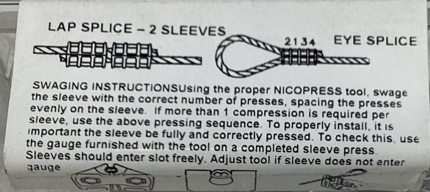 Sleeve & Tap, Oval, 10pcs/pk