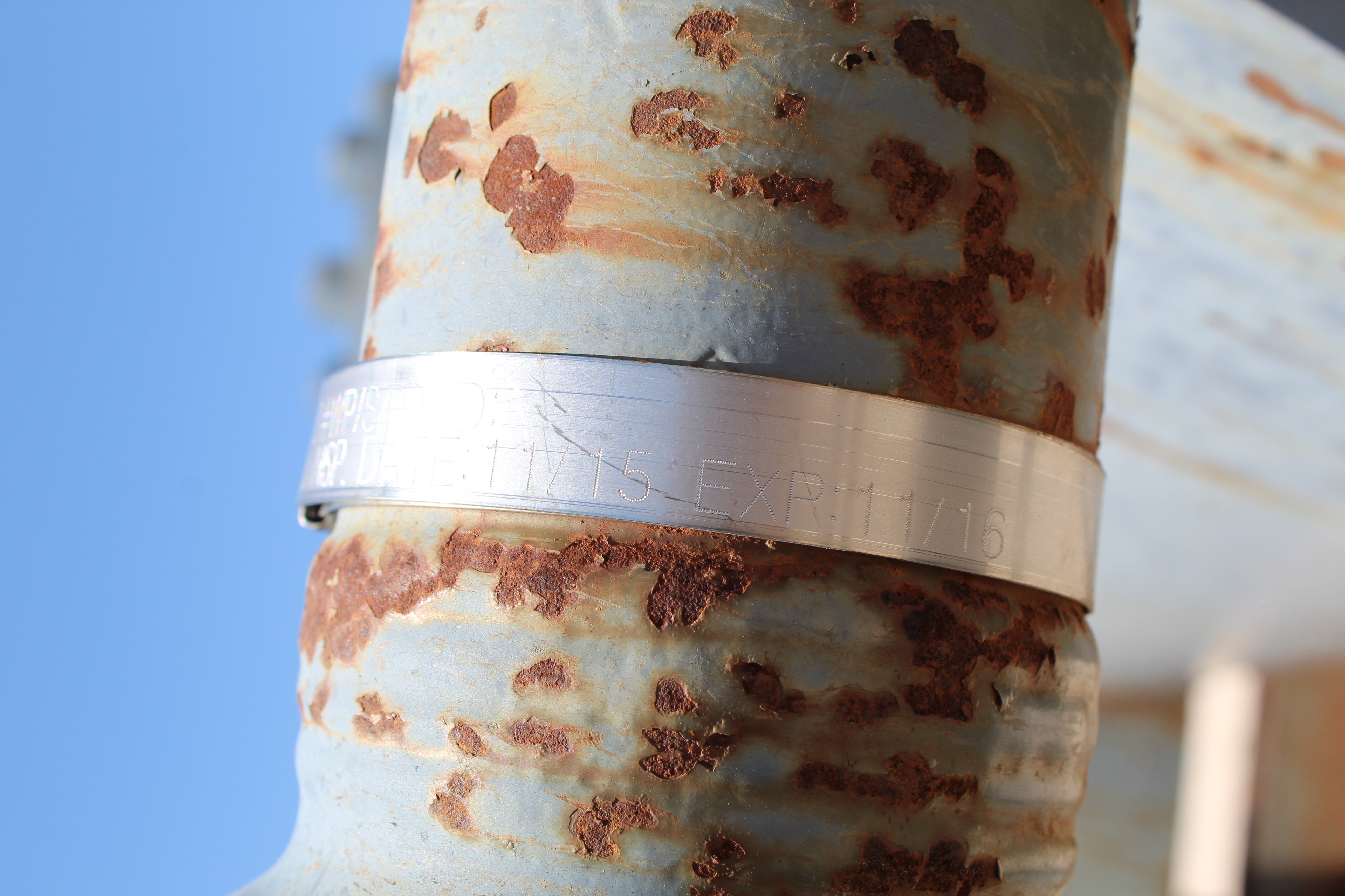 Used Sand Trap, Cyclonic, 30"x10', 5000#