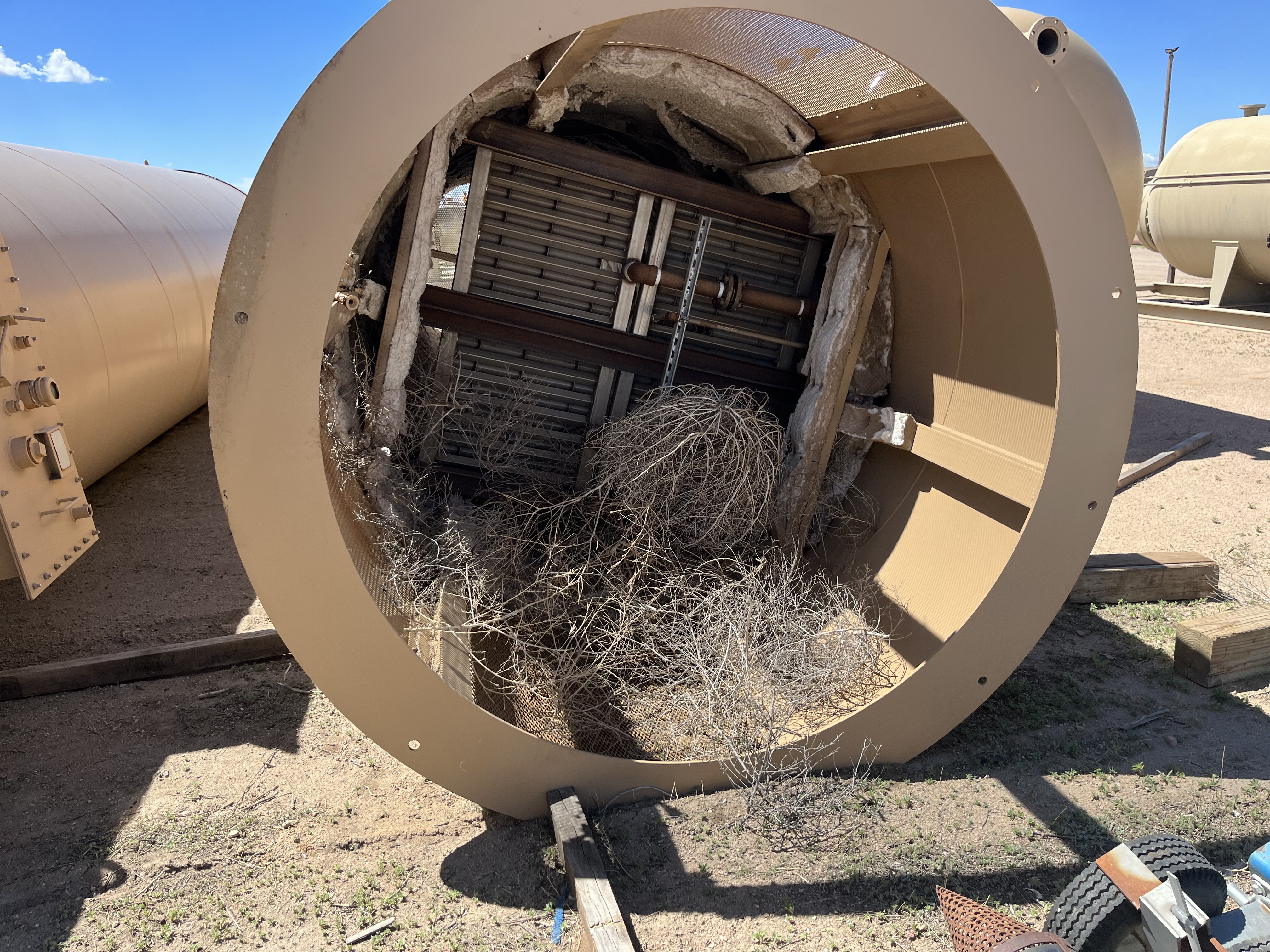 Used Combustor, 84"x30', 53 MMBtu/hr