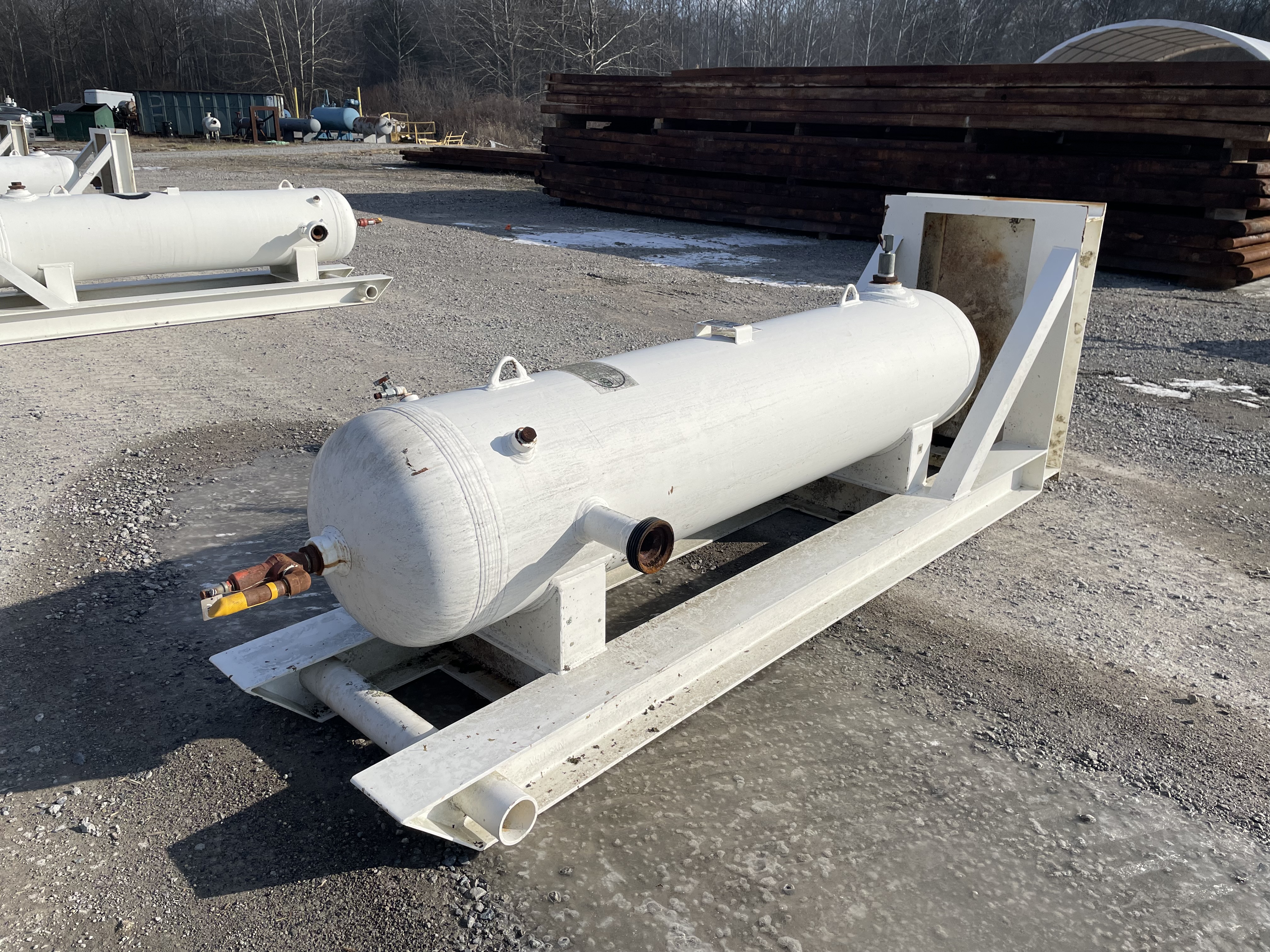 Used Sand Trap, Gravity, 24"x8', 3000#