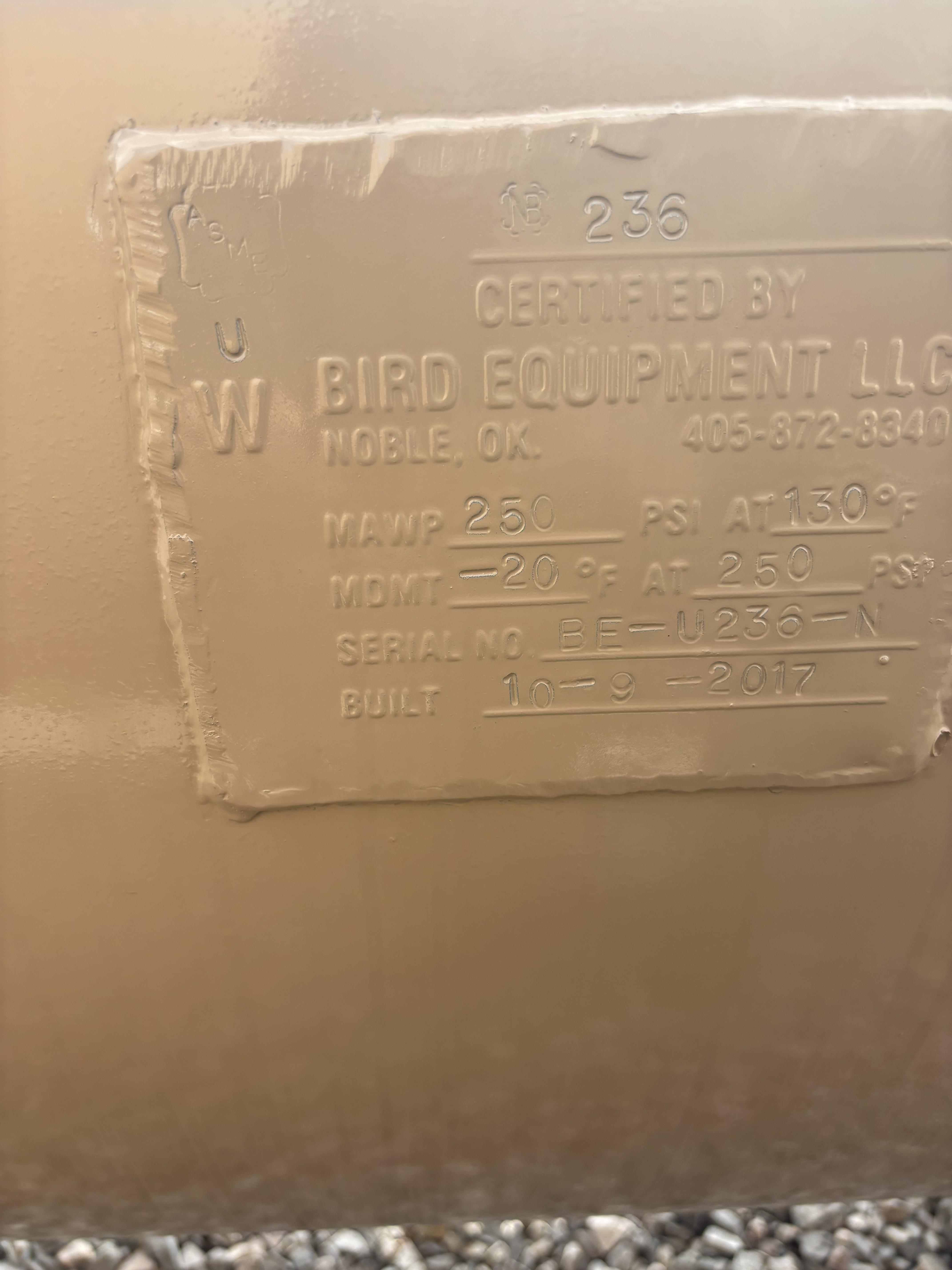 Refurbished Separator, Horizontal, 2P, 48"x15', 250#
