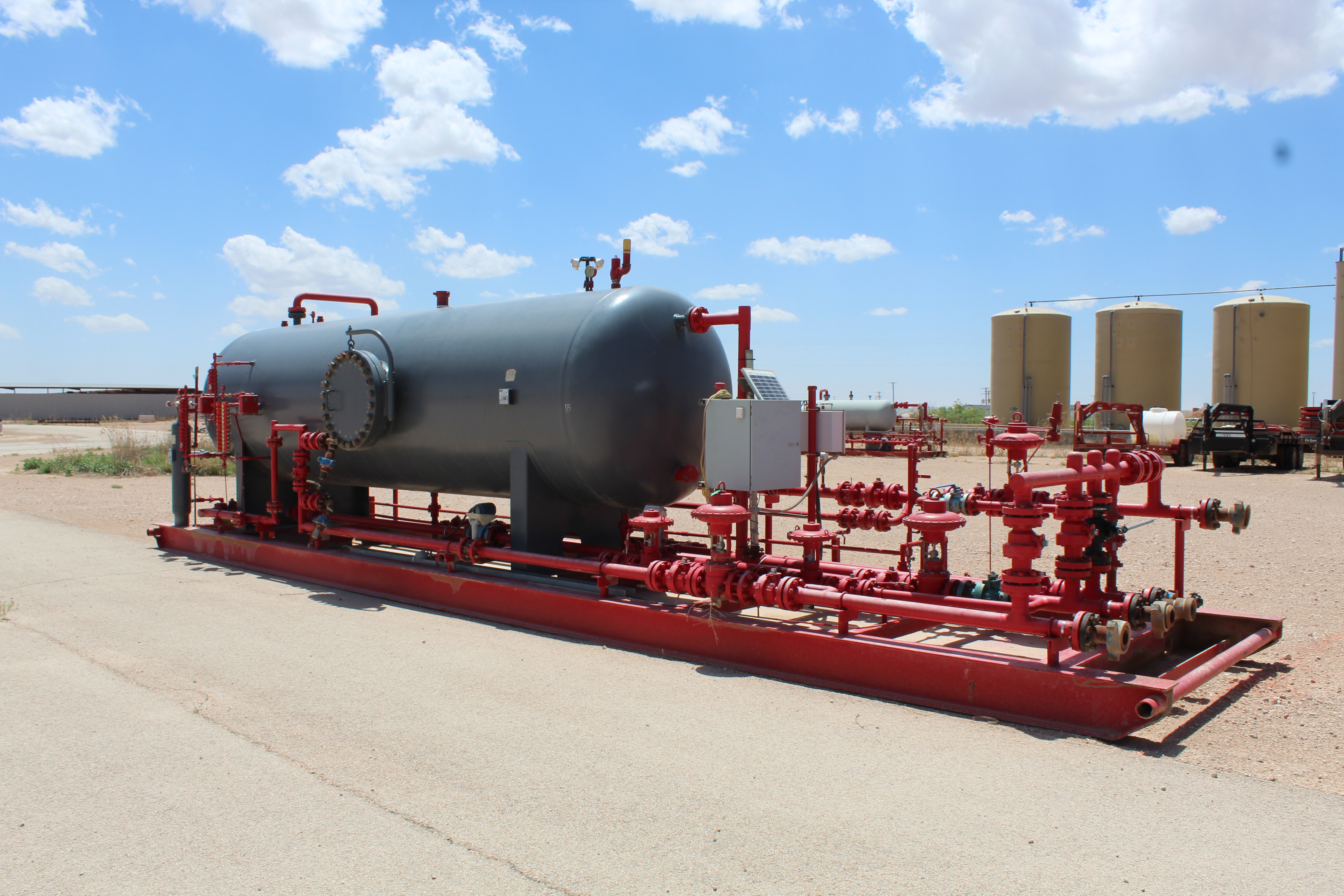 Used Separator, Horizontal, 4P, 72"x20', 500#