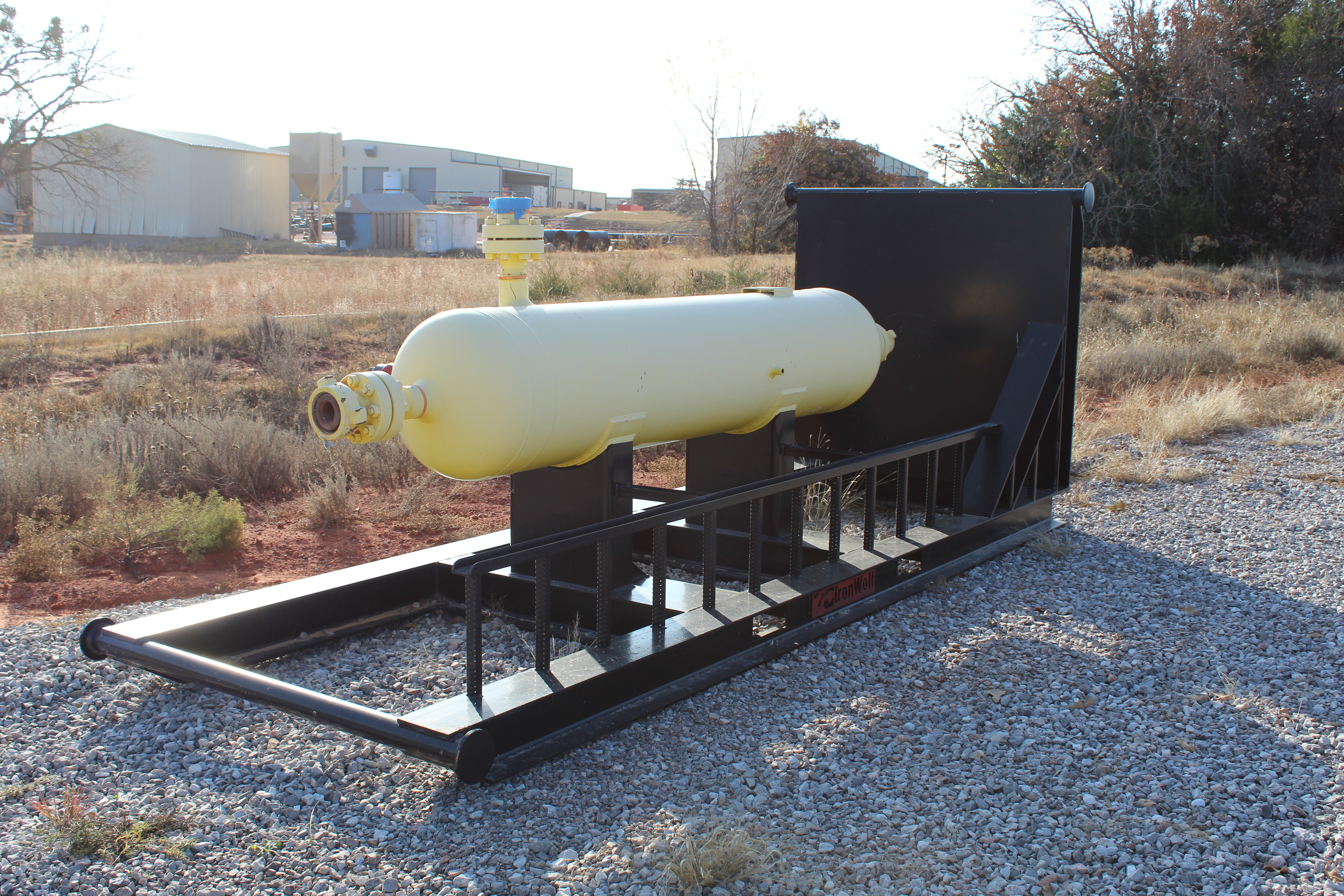 Used Sand Trap, Cyclonic, 24"x8', 7500#