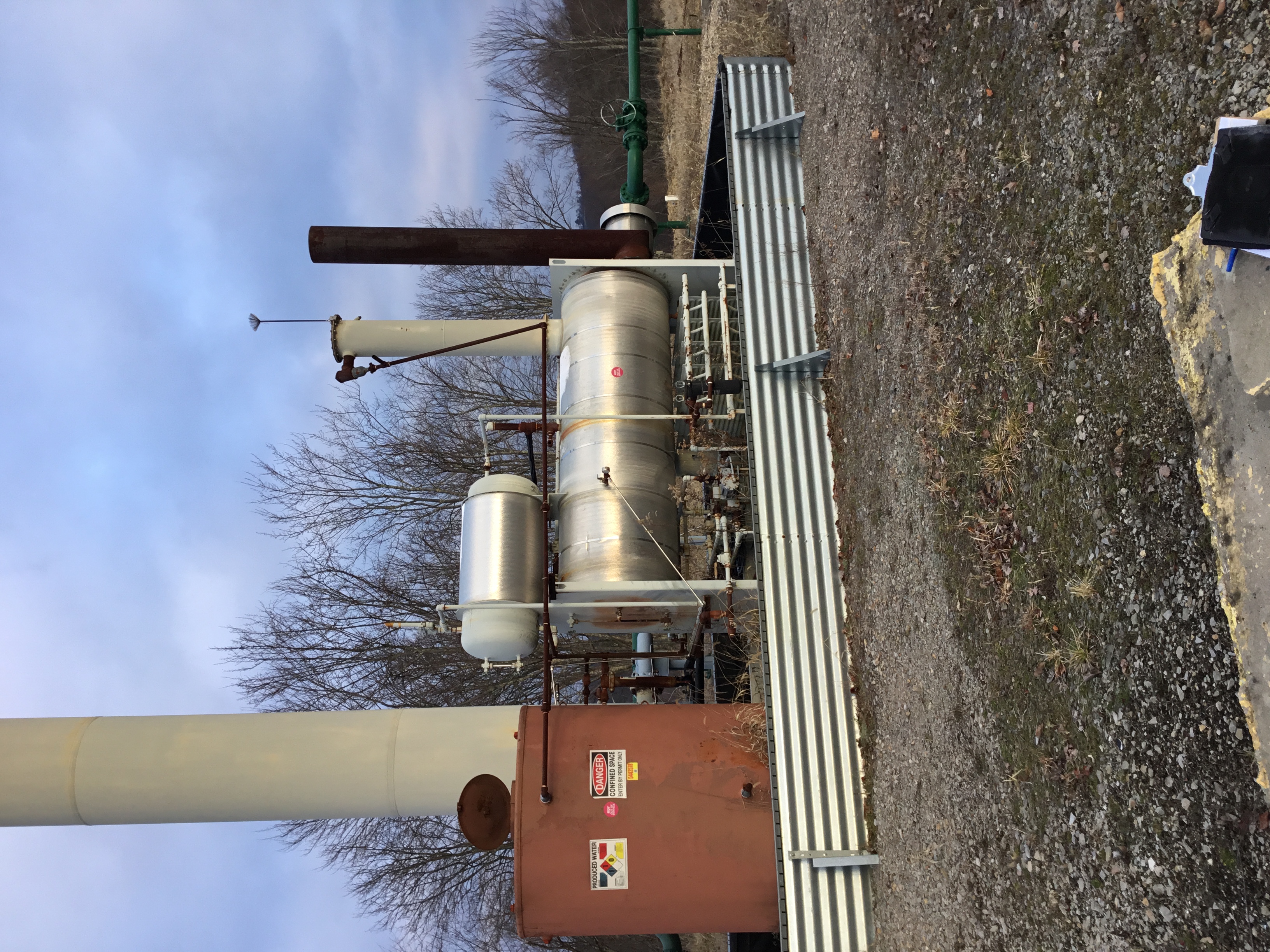 Used Dehy, 500 mbtu, 42" Tower