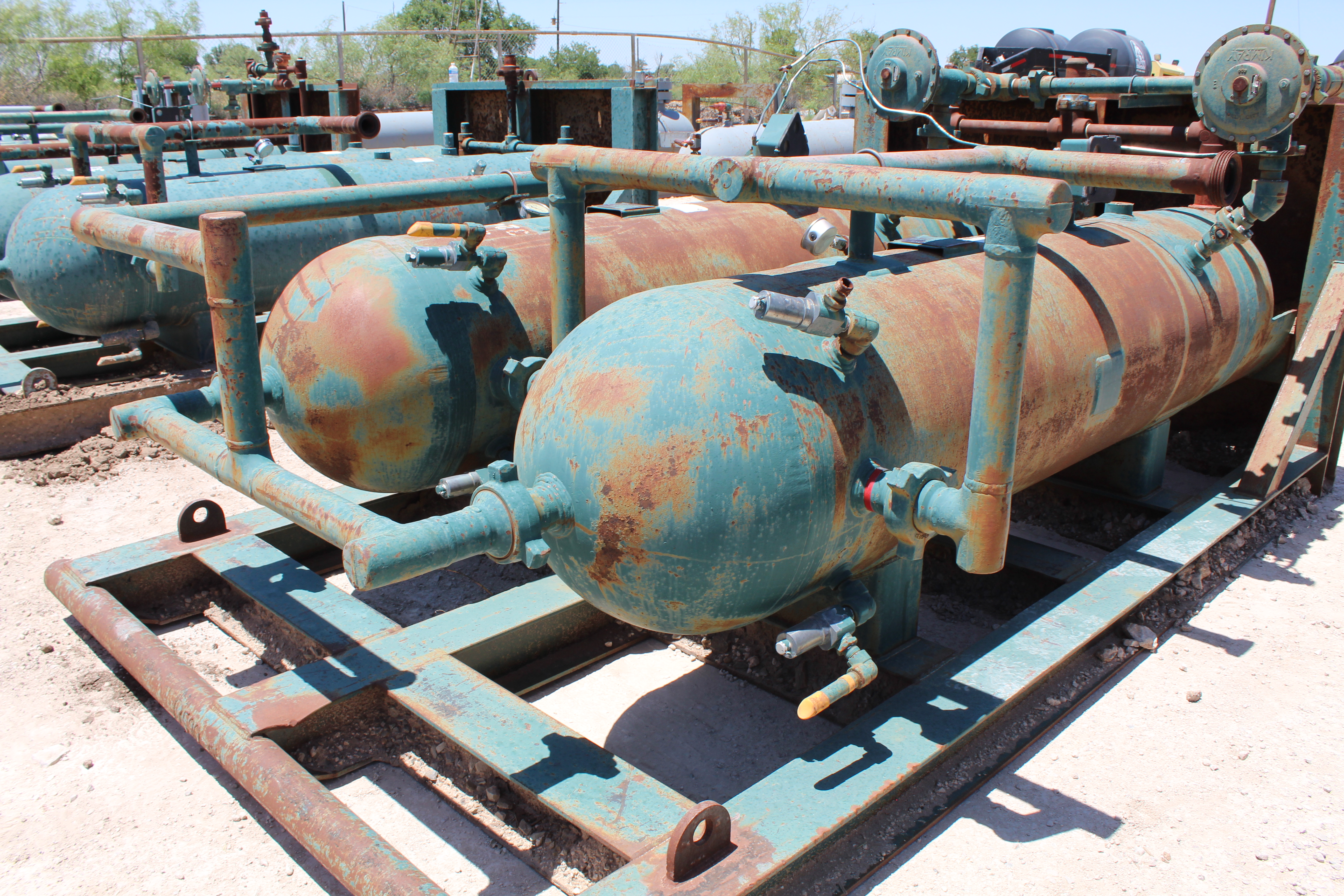 Used Sand Trap, Dual, Gravity, 30"x8', 3000#