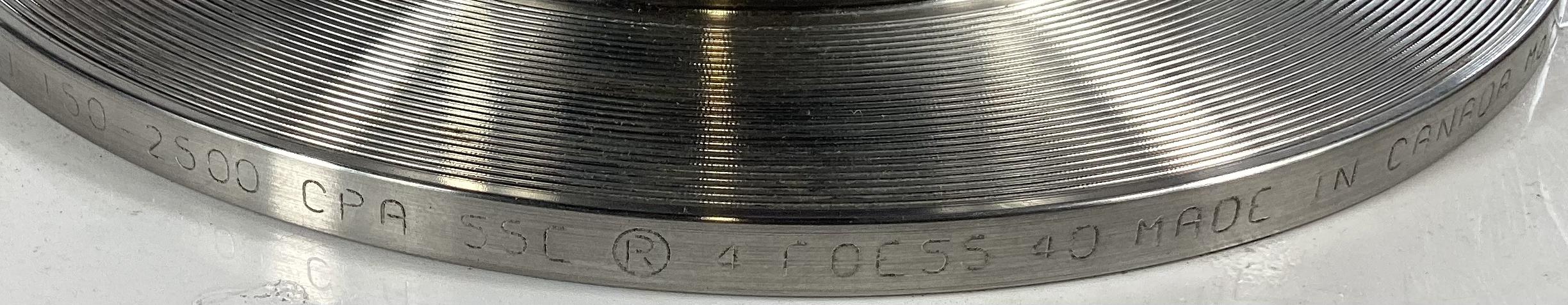 Flow Conditioner, 4", RF150-2500, SS, SCH40
