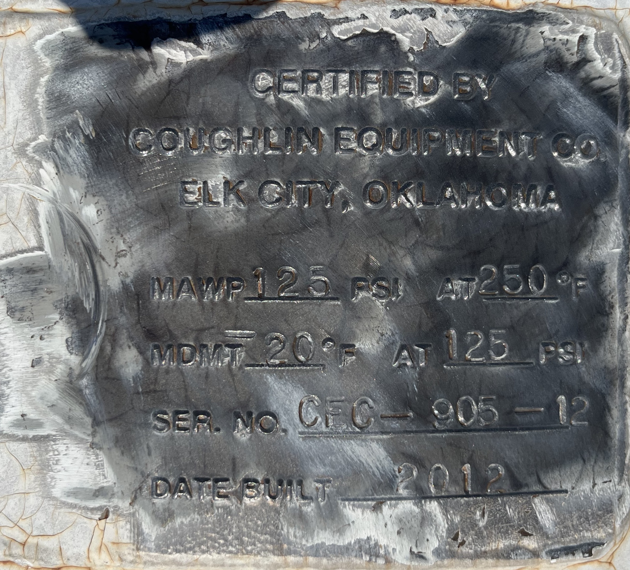 Used Separator, Vertical, 3P, 24"x10', 125#