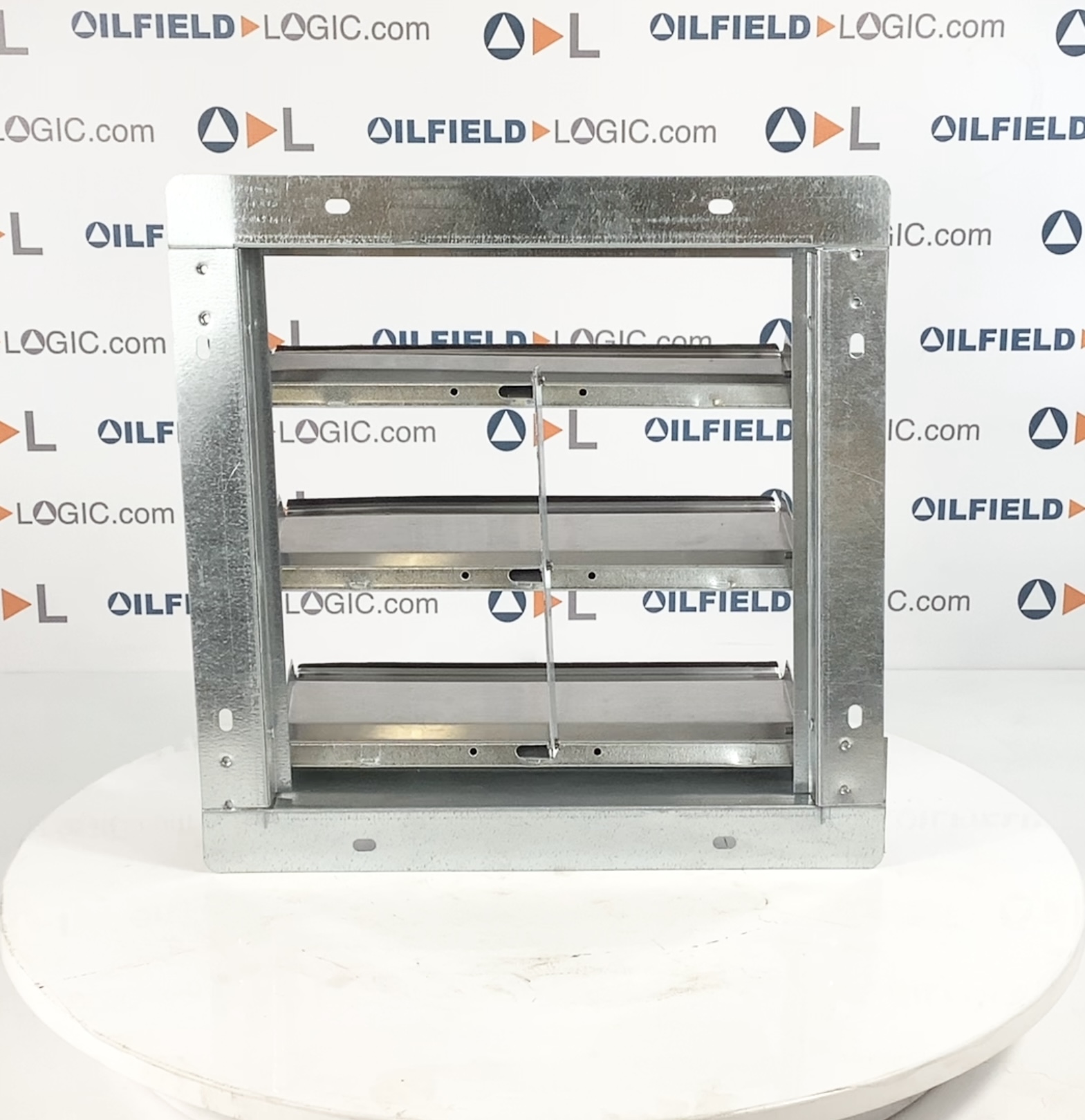 Wall Shutter, 12" Galvanized 