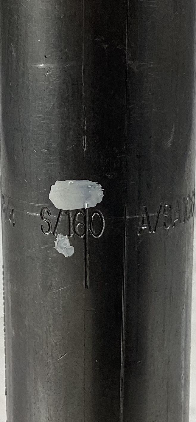 Nipple, 3/4"x5", SCH-160