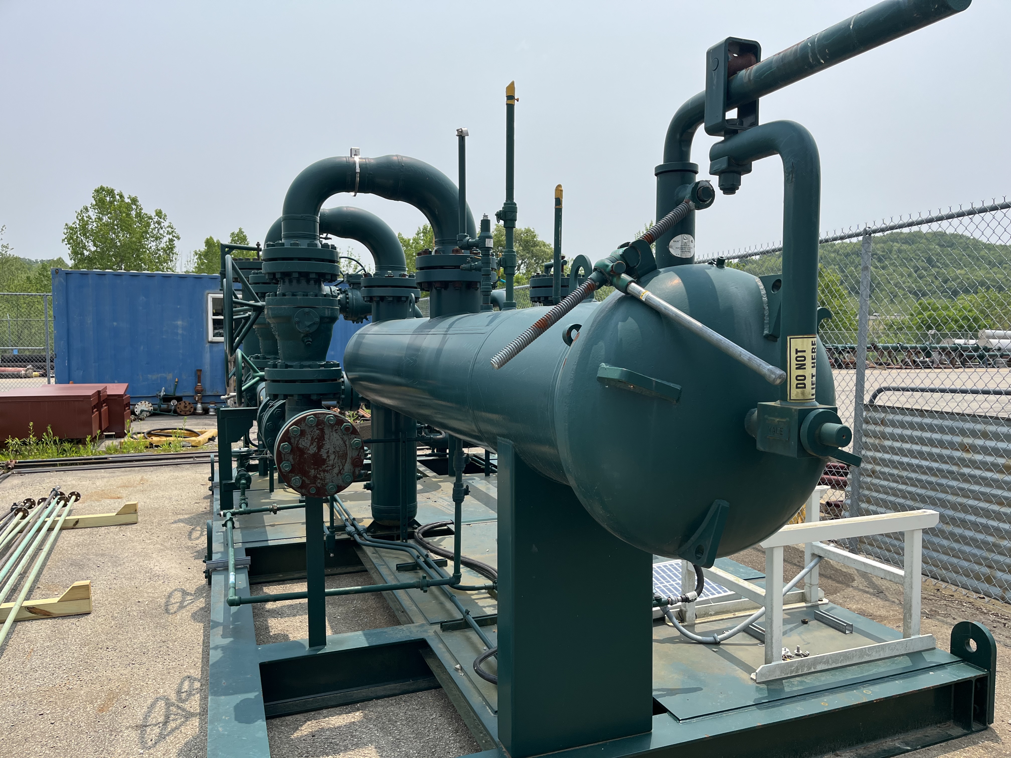 Used Filter Separator, Horizontal, 24"x12'6", 1440#