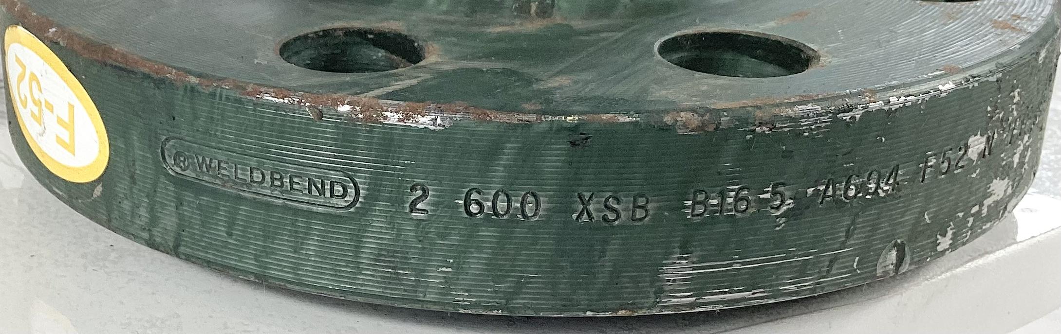 Flange, Pipe, 2", RFWN, 600, XH