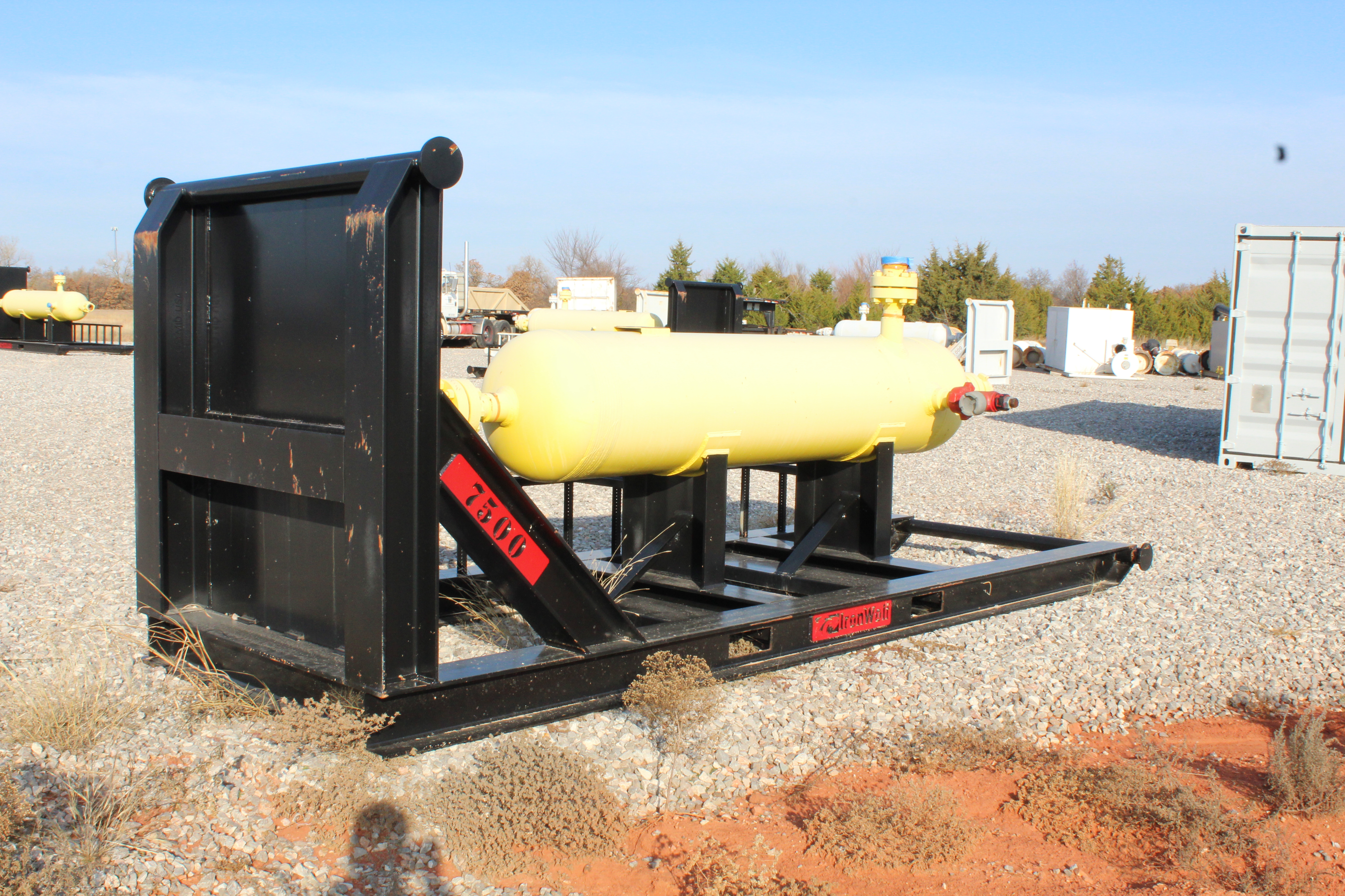 Used Sand Trap, Cyclonic, 24"x8', 7500#