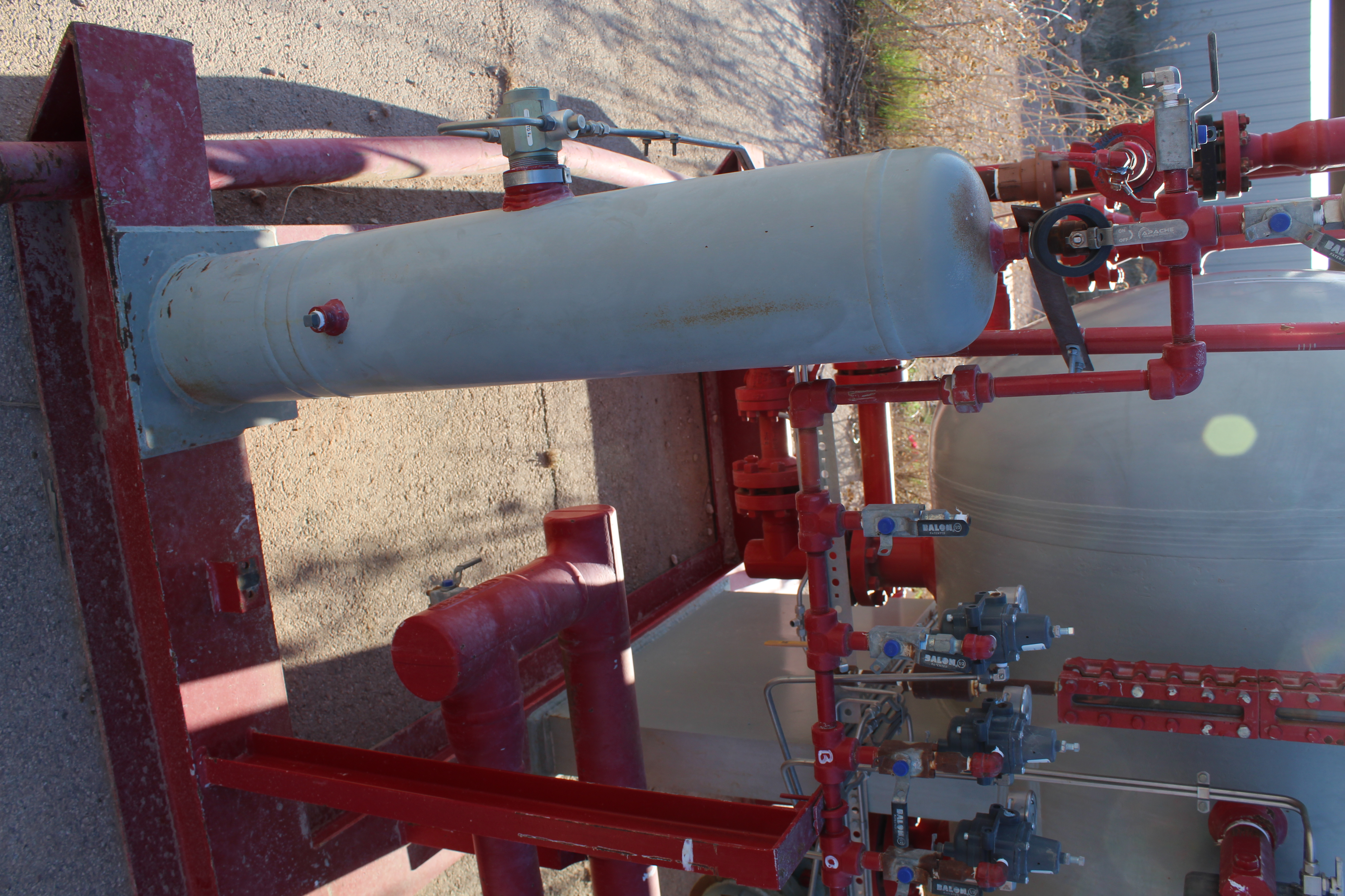 Used Separator, Horizontal, 3P, 48"x10', 1440#