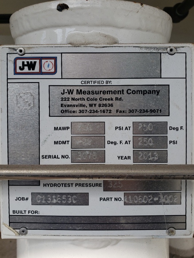 Used GPU, Single, 24"x10', 1440, 1 mmbtu, 3" 5000#