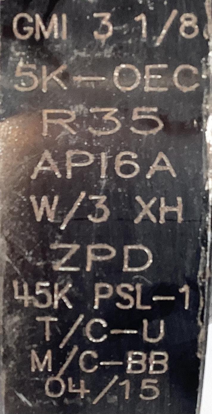 Flange, Pipe, 3 1/8", RTJWN, API6A, 5K, R35, XH