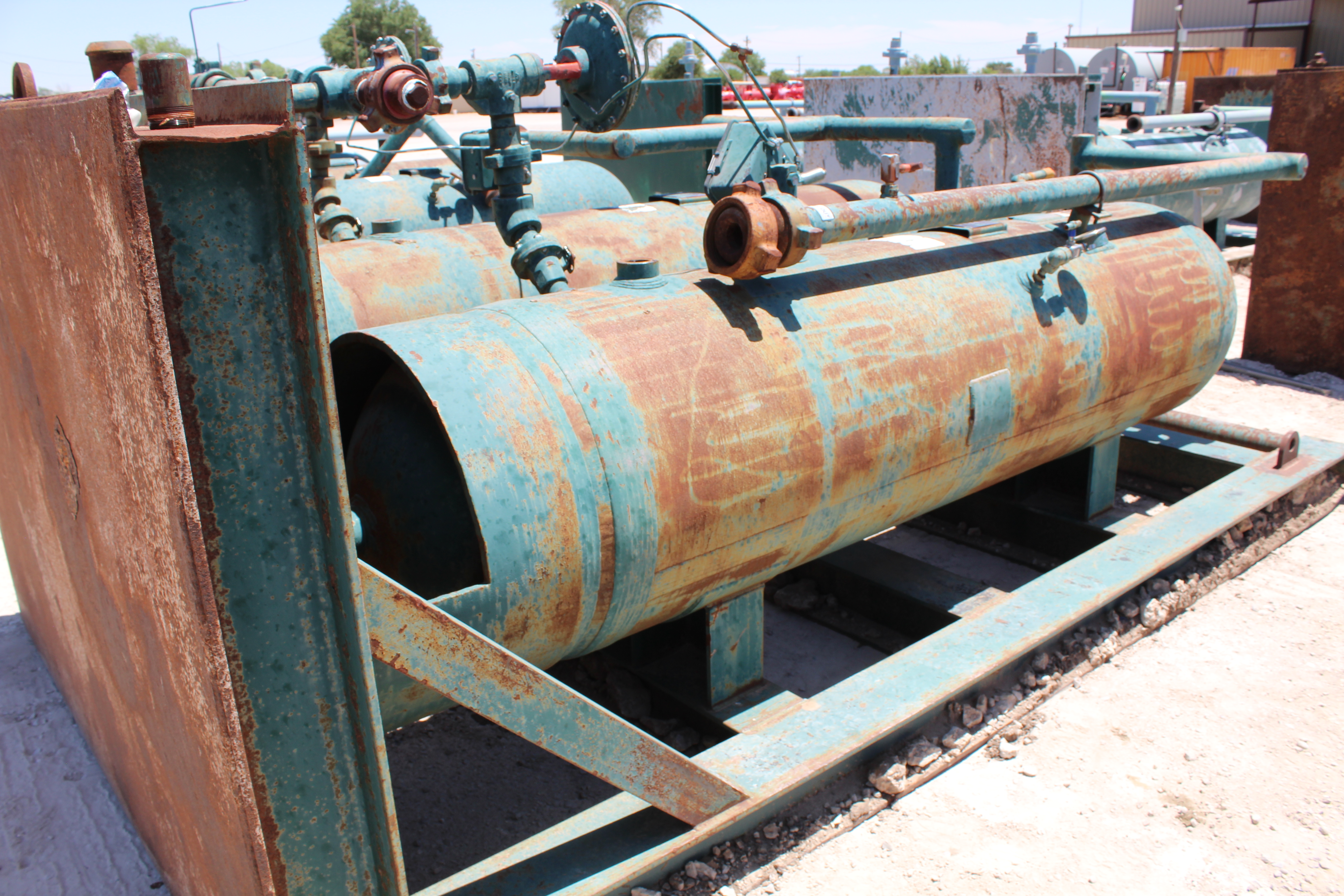 Used Sand Trap, Dual, Gravity, 30"x8', 3000#