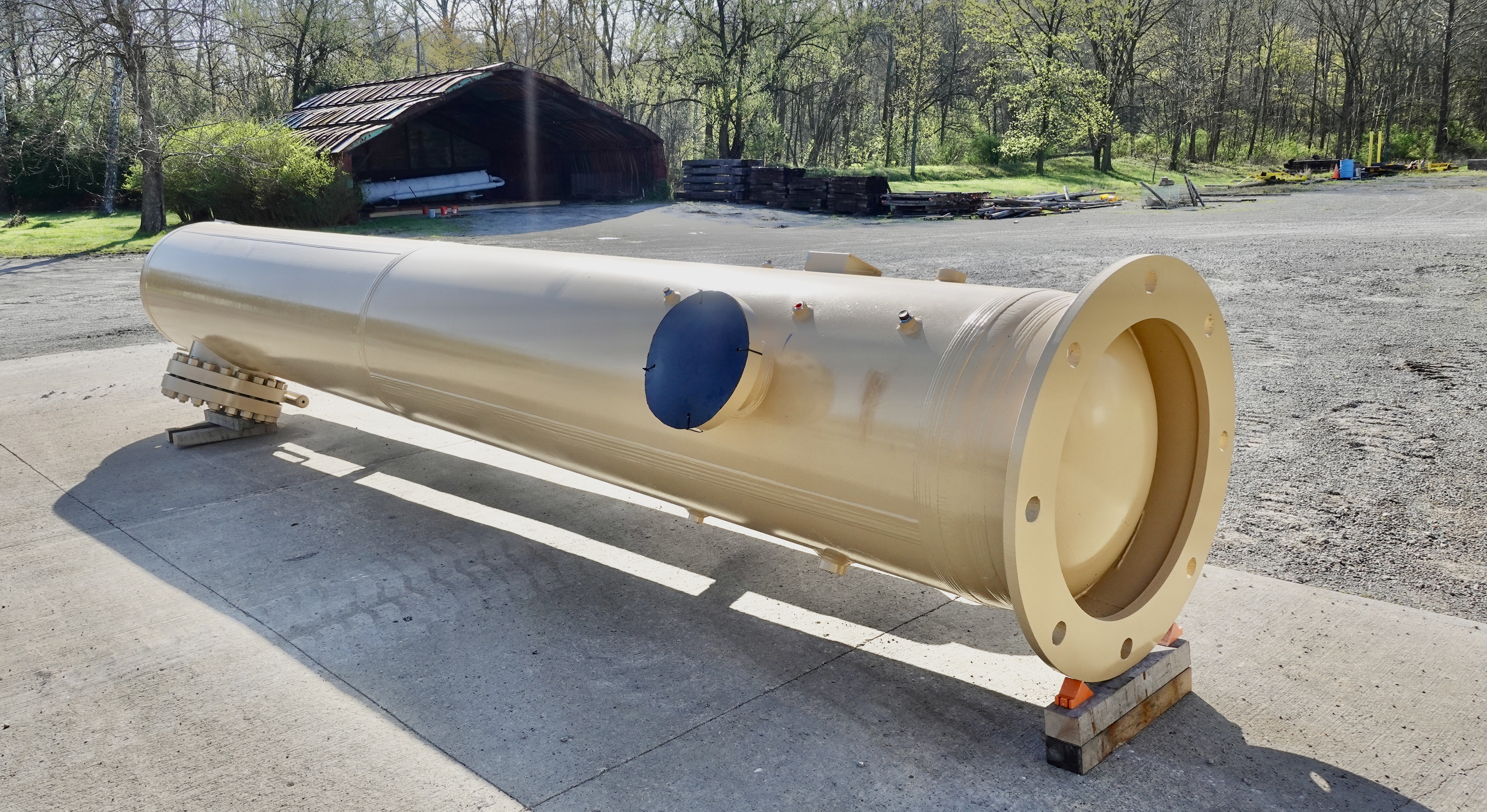 Used Tower, Glycol, Structured Packing, 36"x21'6", 1440#