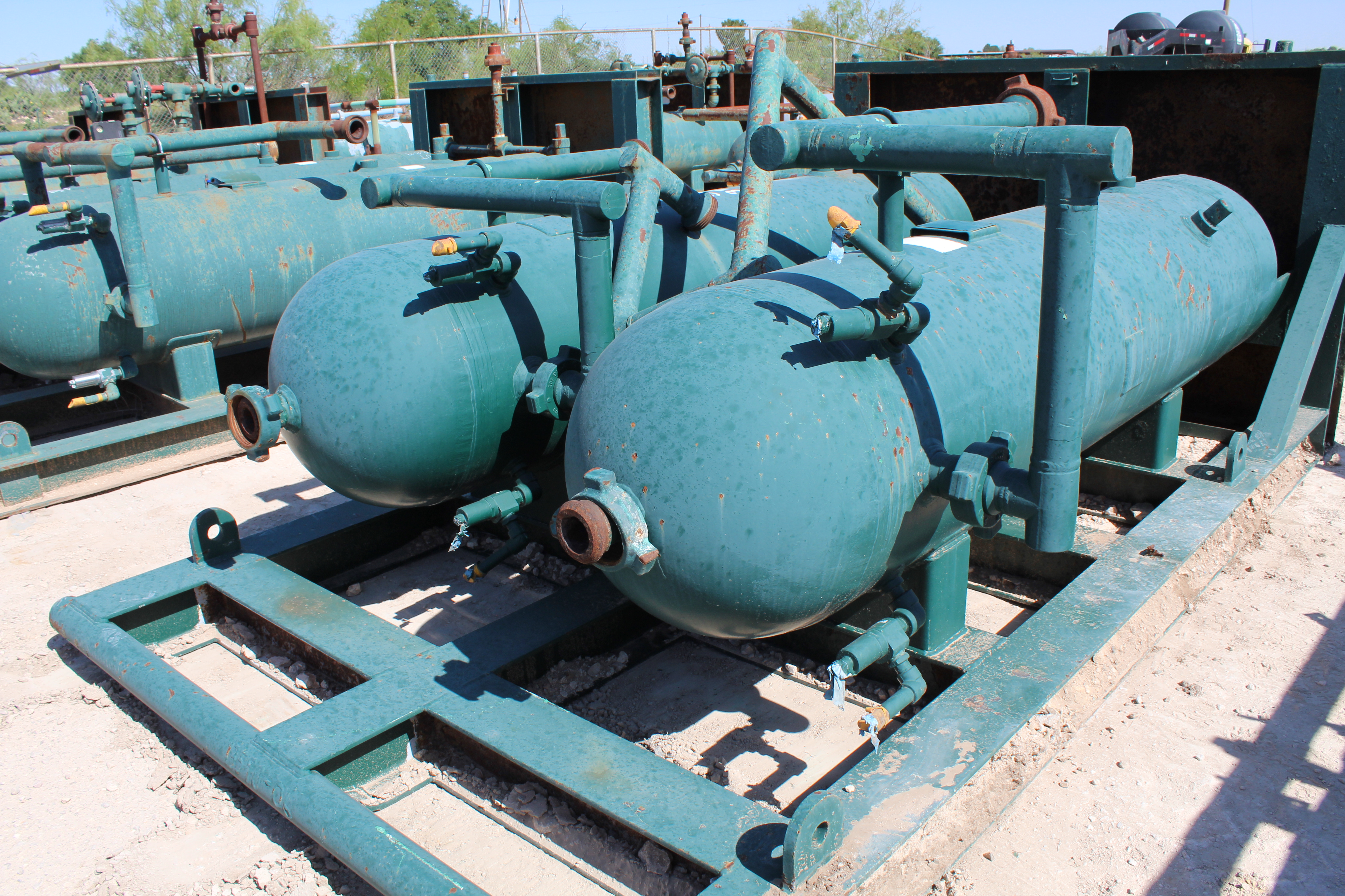 Used Sand Trap, Dual, Gravity, 30"x8', 3000#