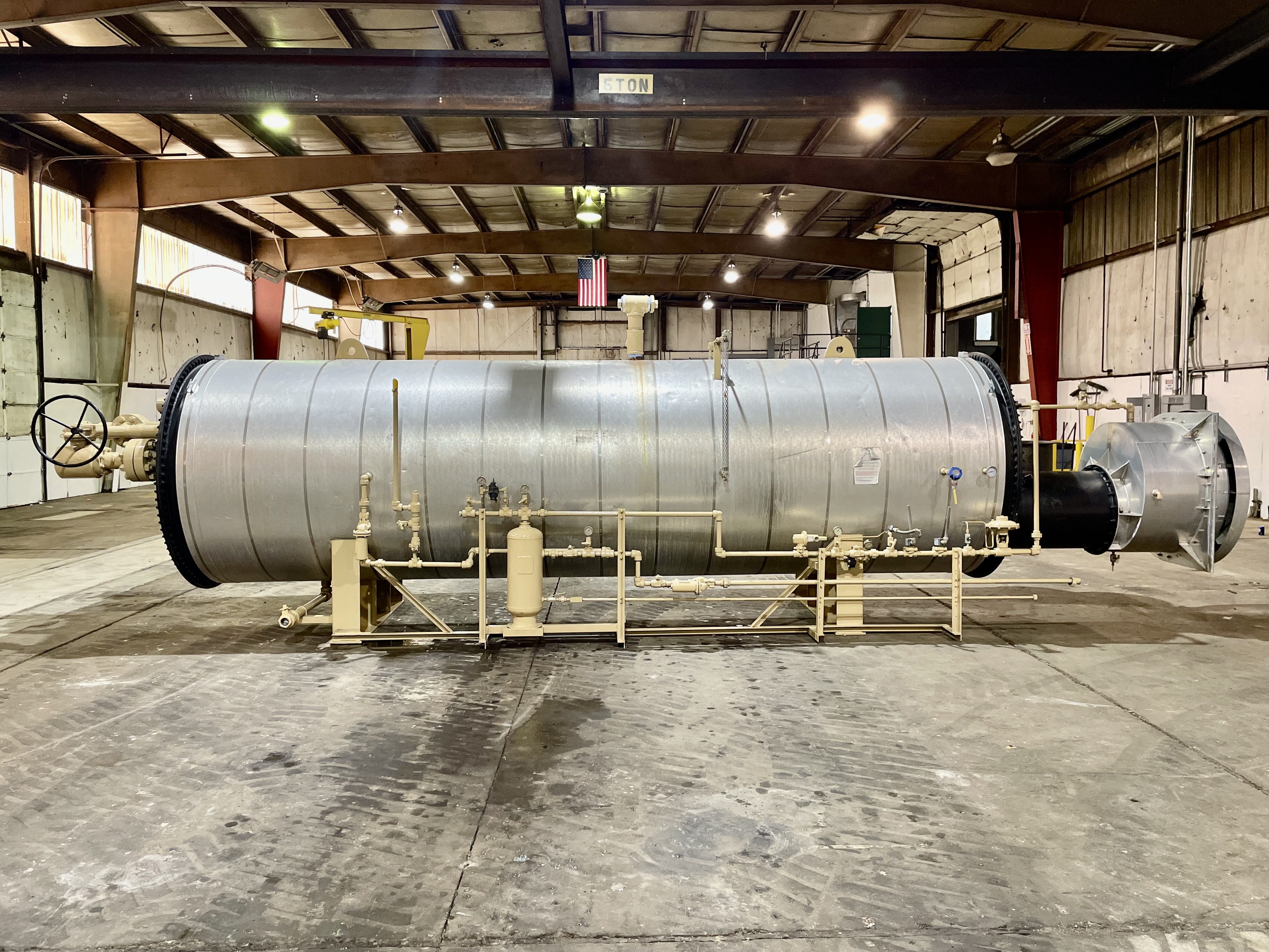 Used Line Heater, 2.5 mmbtu, 4", 5000#