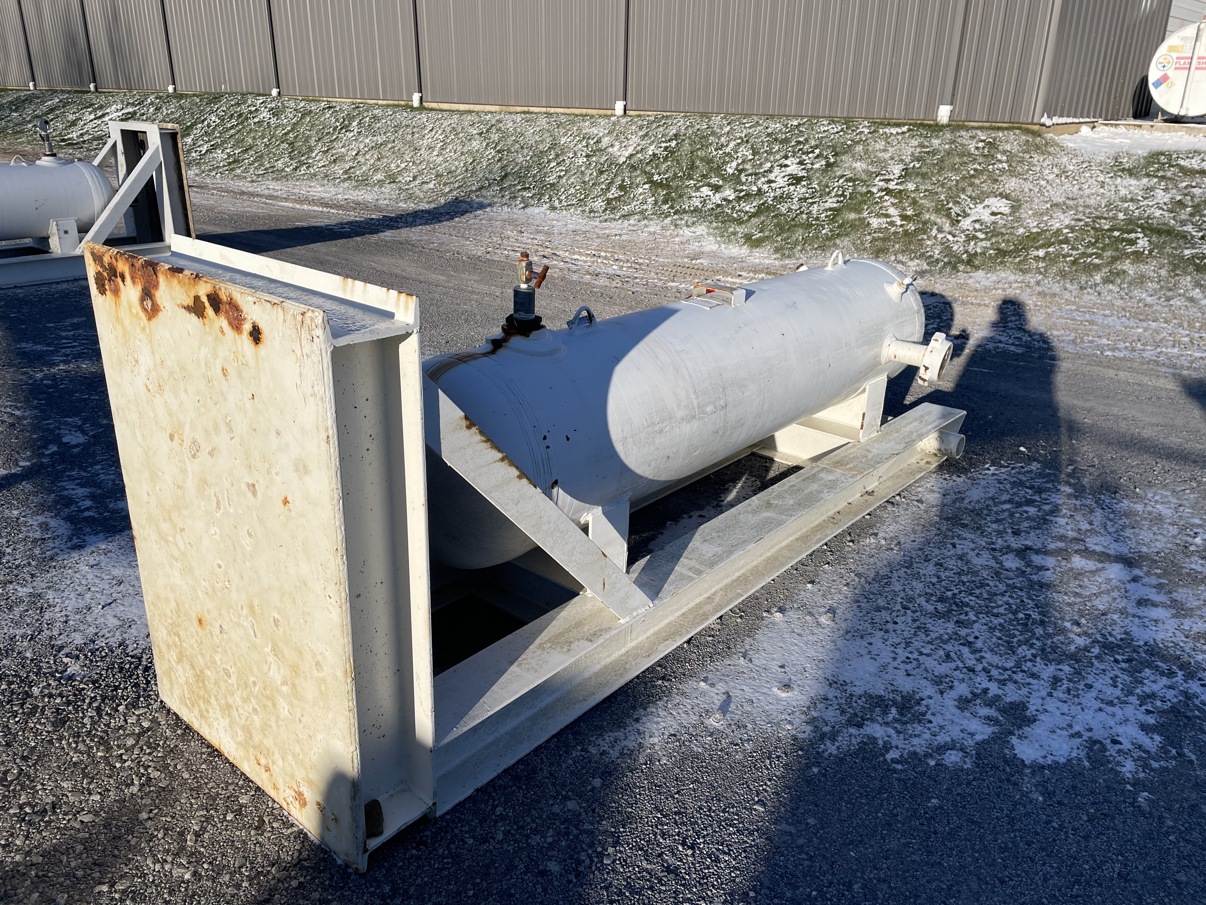 Used Sand Trap, Gravity, 24"x8', 3000#