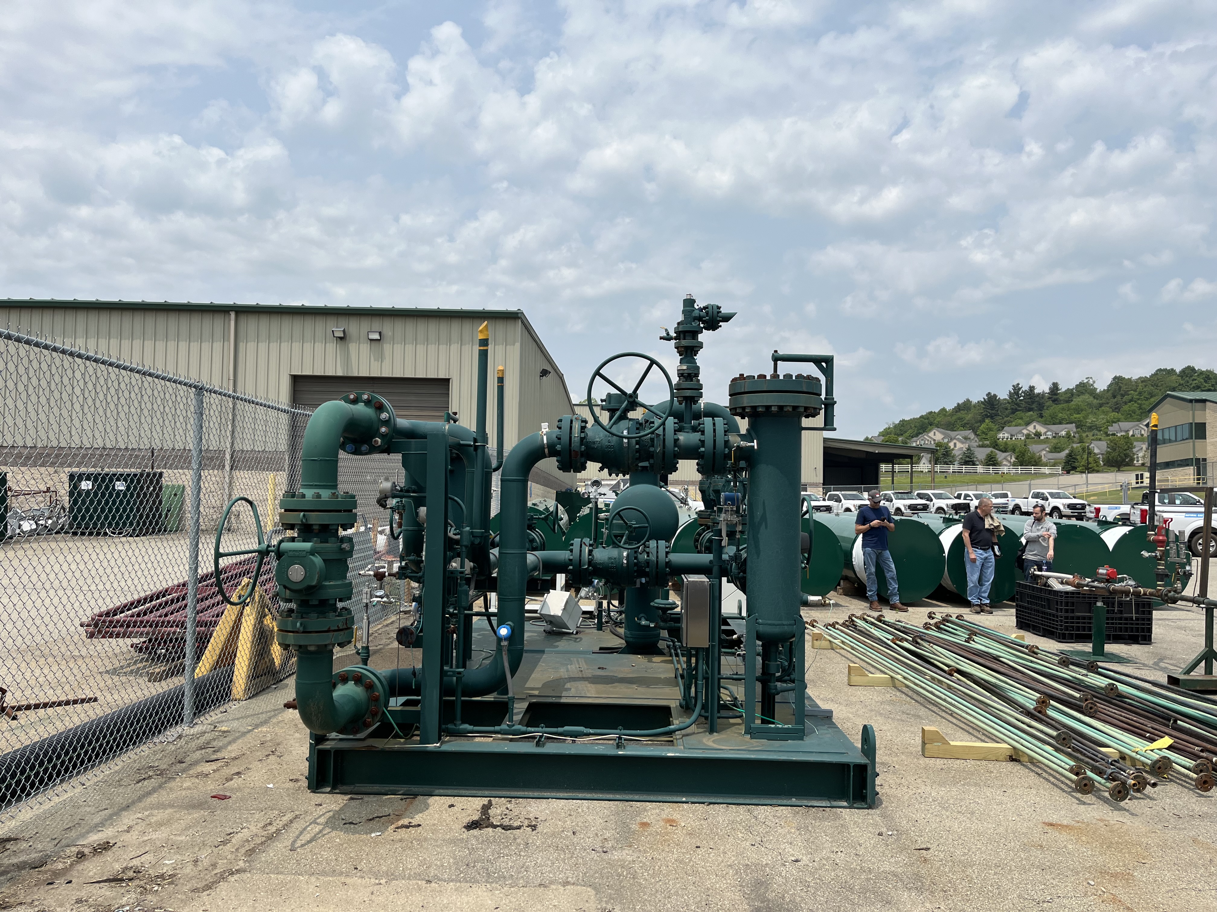 Used Filter Separator, Horizontal, 24"x12'6", 1440#