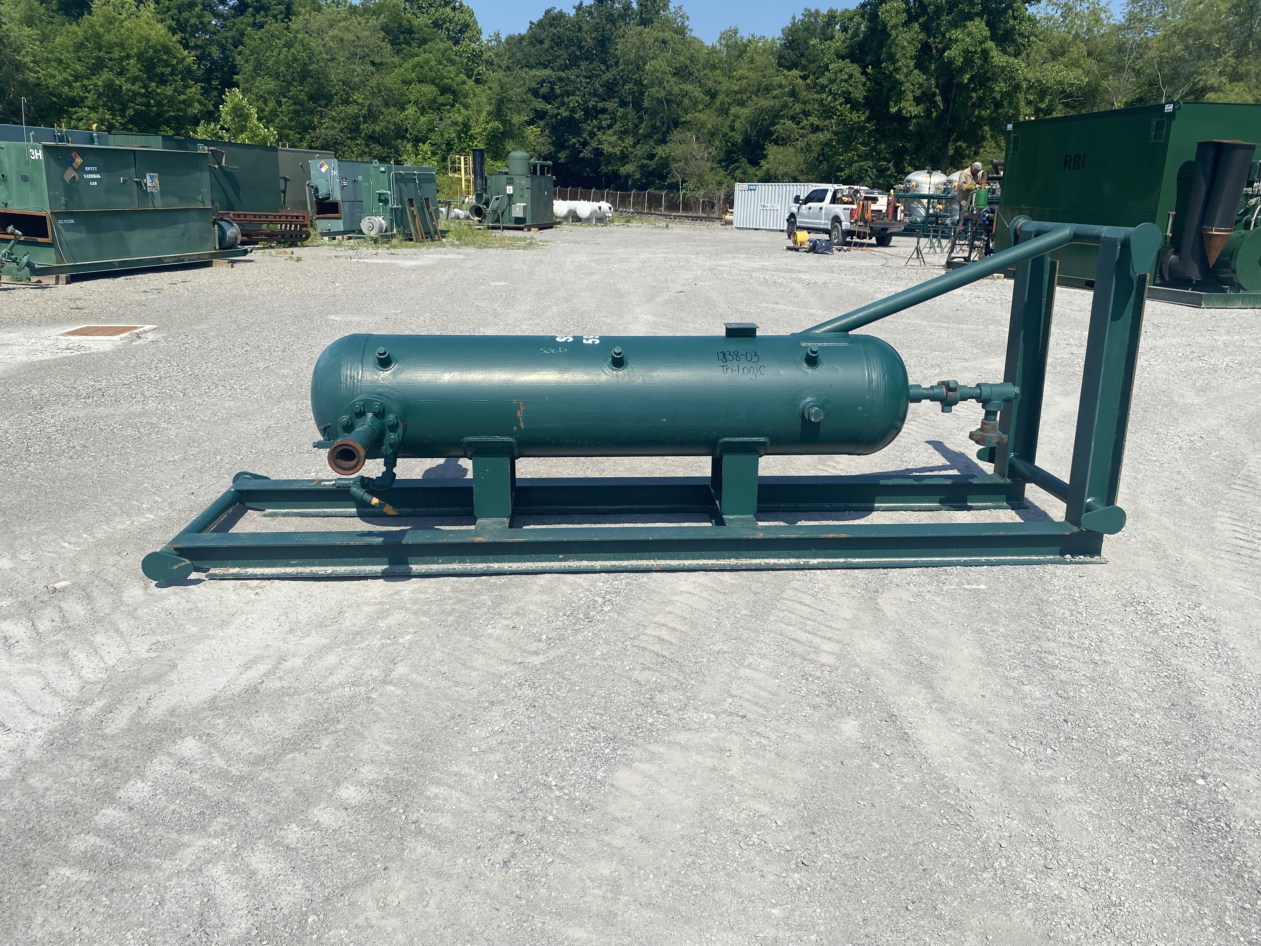 Used Sand Trap, Gravity, 24"x8', 5000#