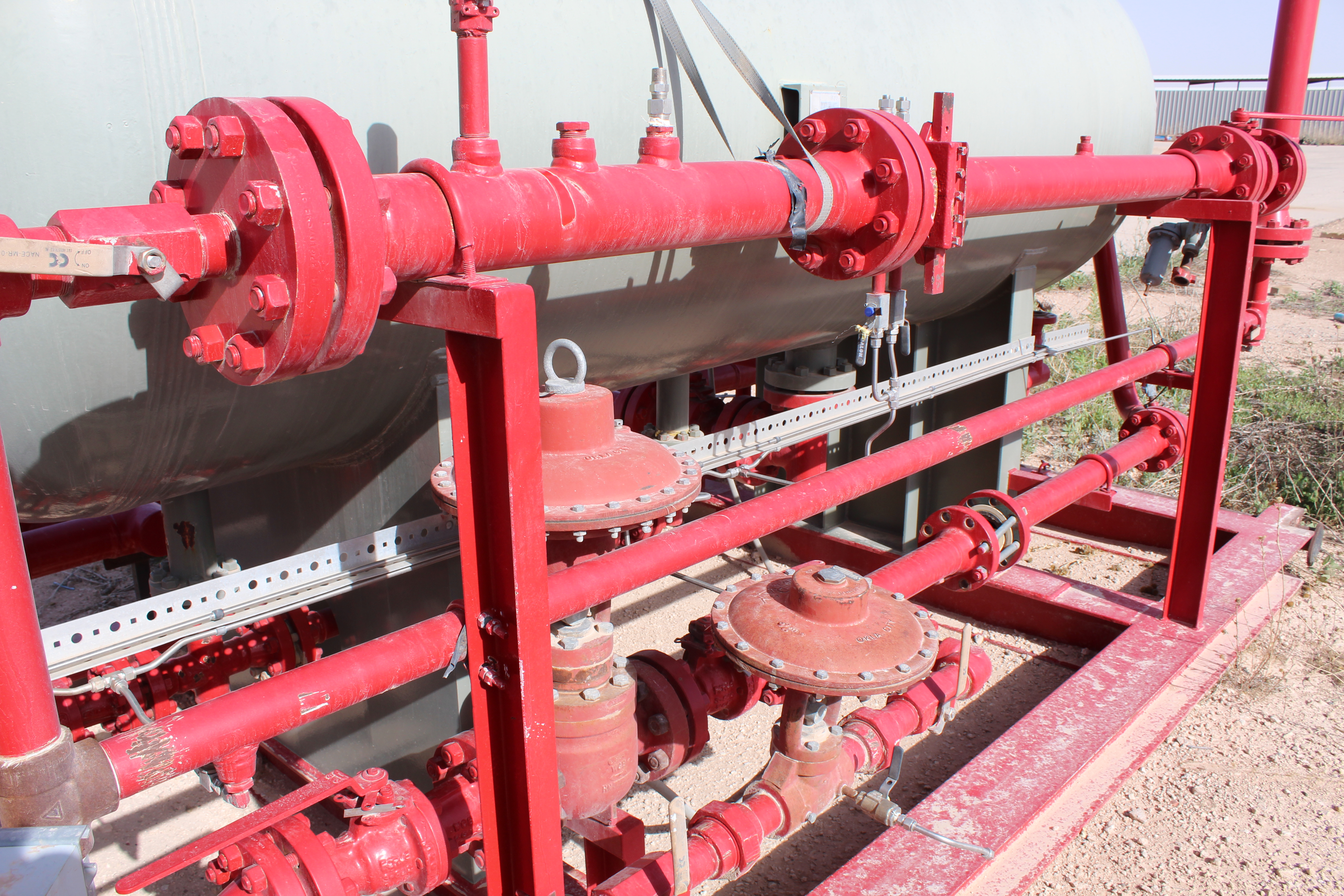 Used Separator, Horizontal, 3P, 48"x10', 1440#