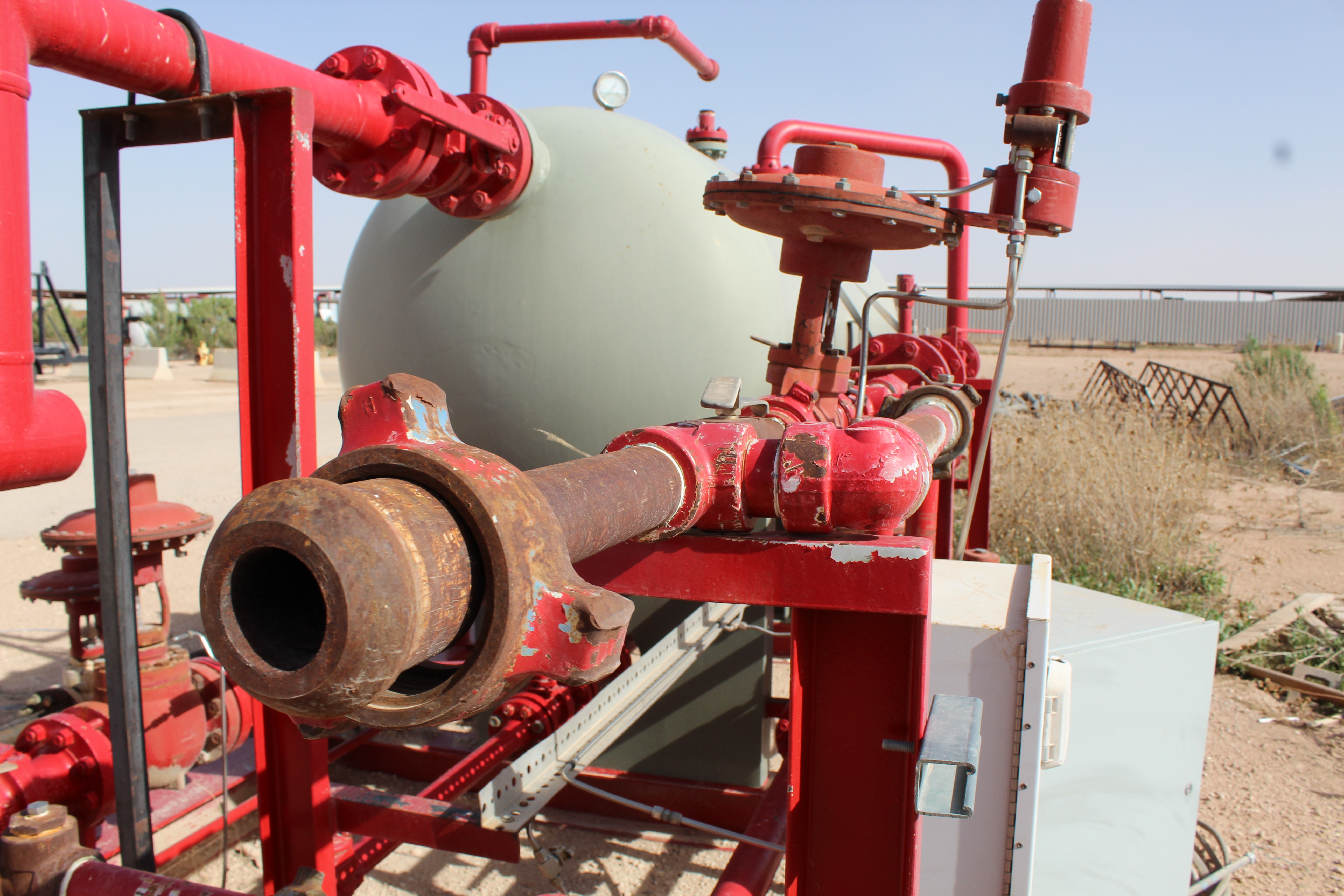 Used Separator, Horizontal, 3P, 48"x10', 1440#