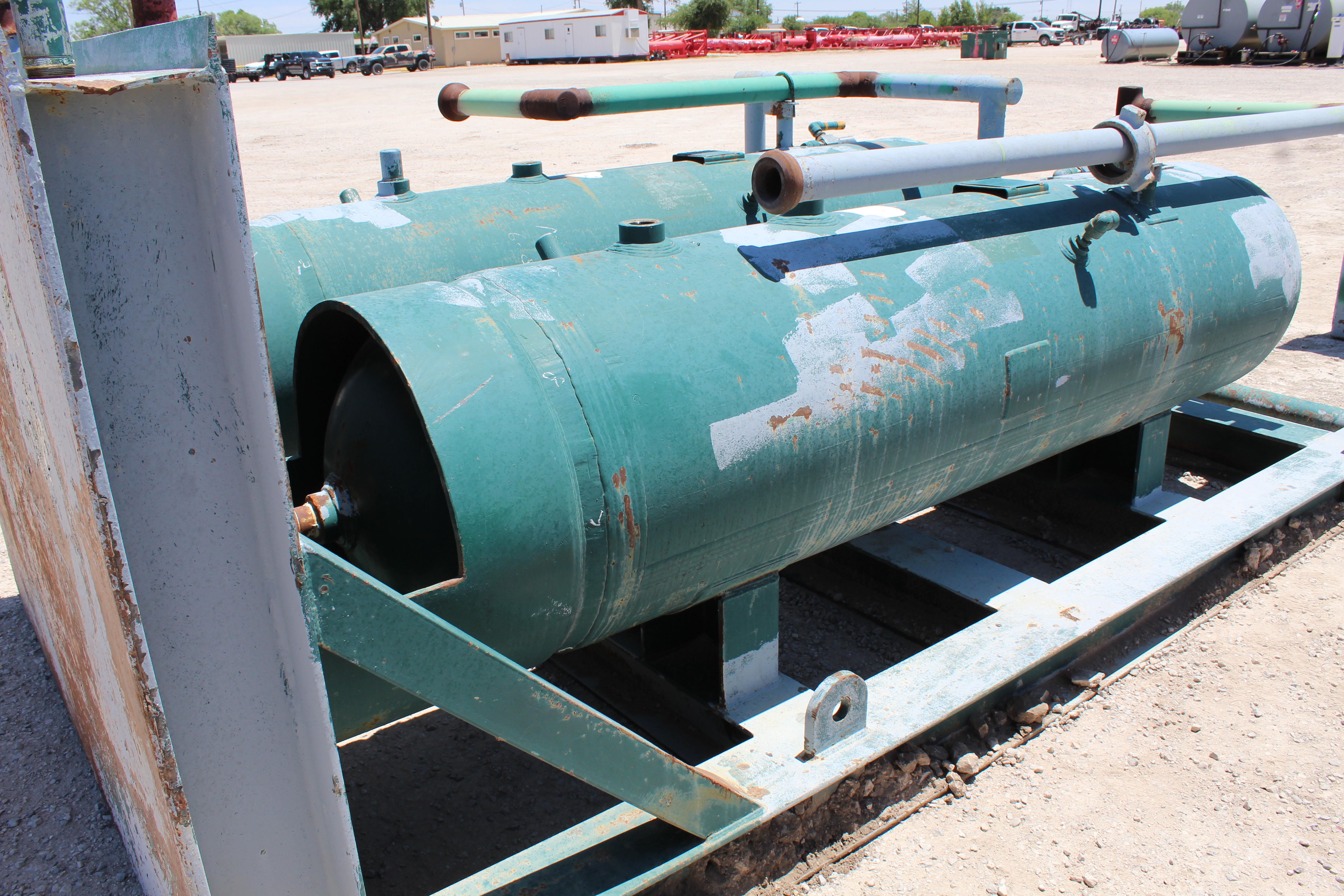 Used Sand Trap, Dual, Gravity, 30"x8', 3000#