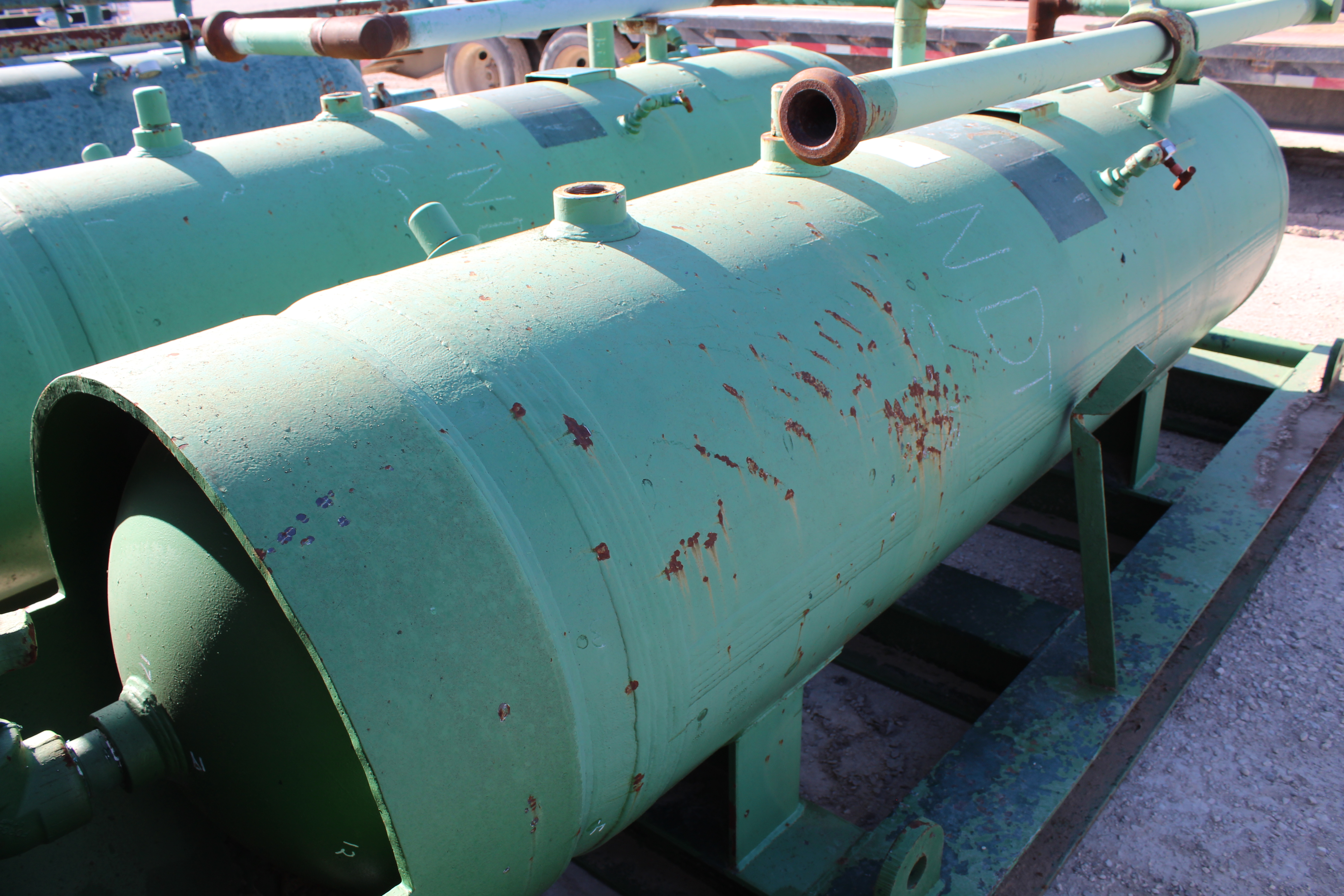 Used Sand Trap, Dual, Gravity, 30"x8', 3000#