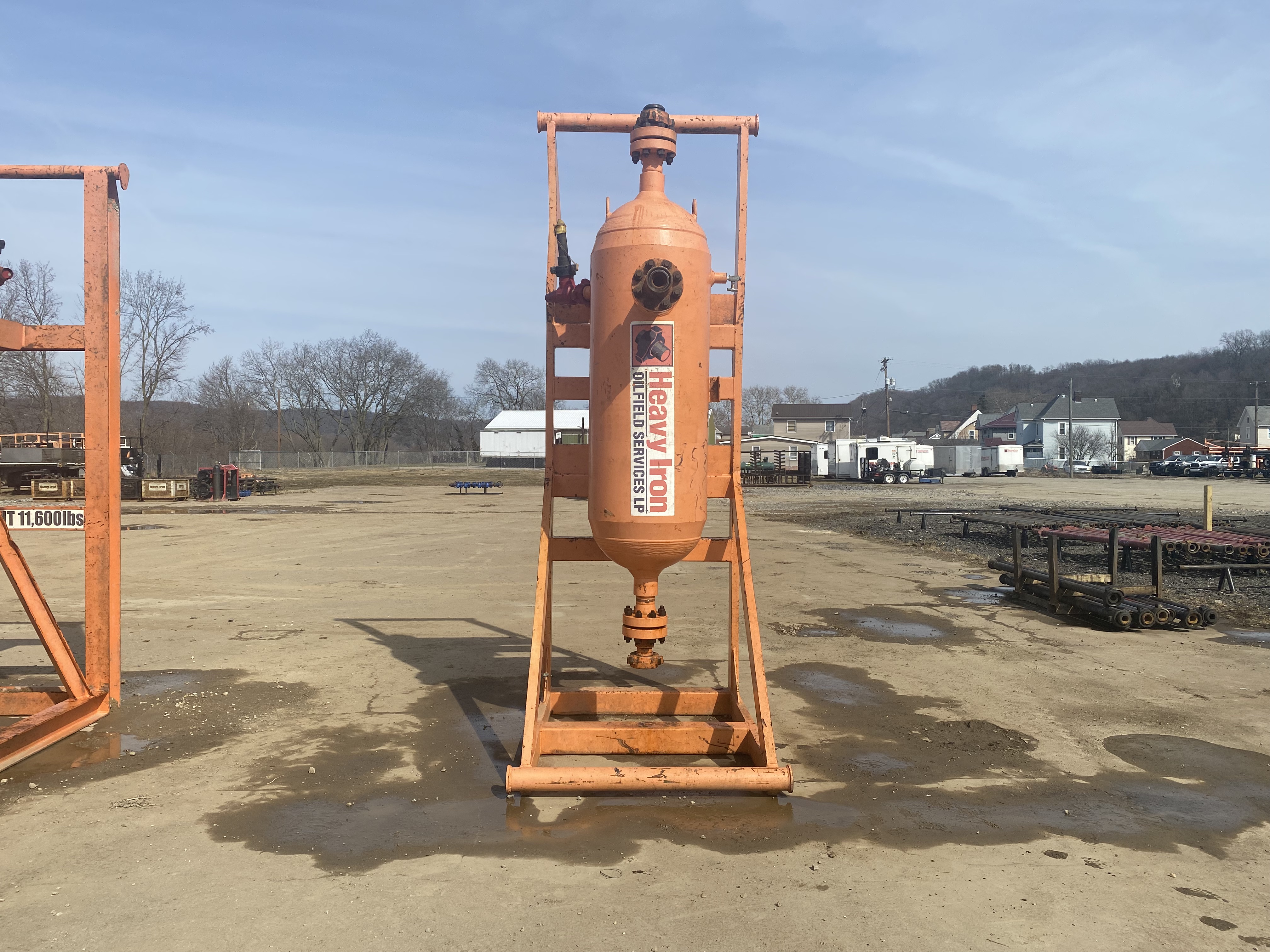 Used Sand Trap, Gravity, 28"x6', 10000#