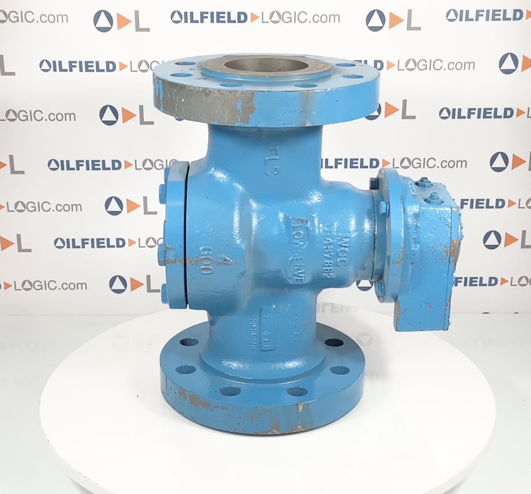 Valve, Plug, Flange, 4", 1500#