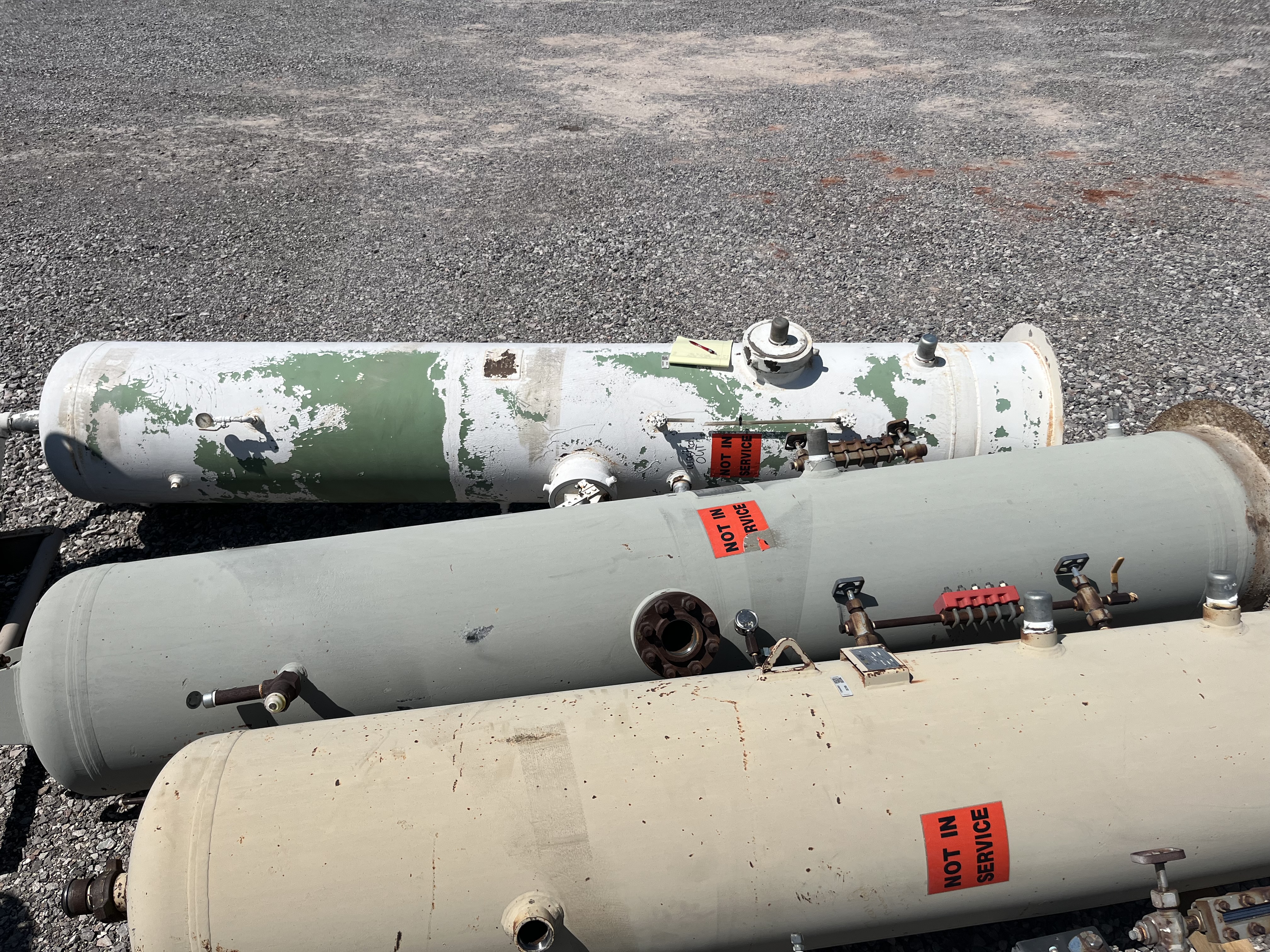 Used Separator, Vertical, 2P, 24"x10', 1440#