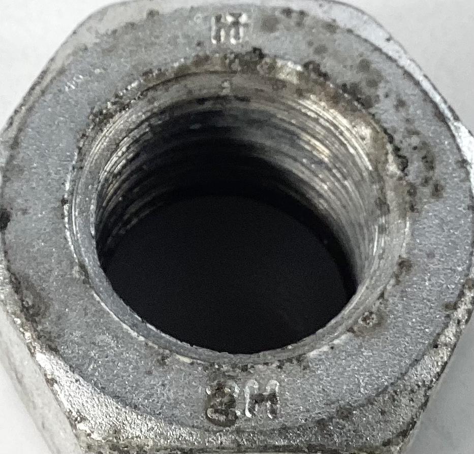 Stud, THD, 1"-8 x 9", Cadmium