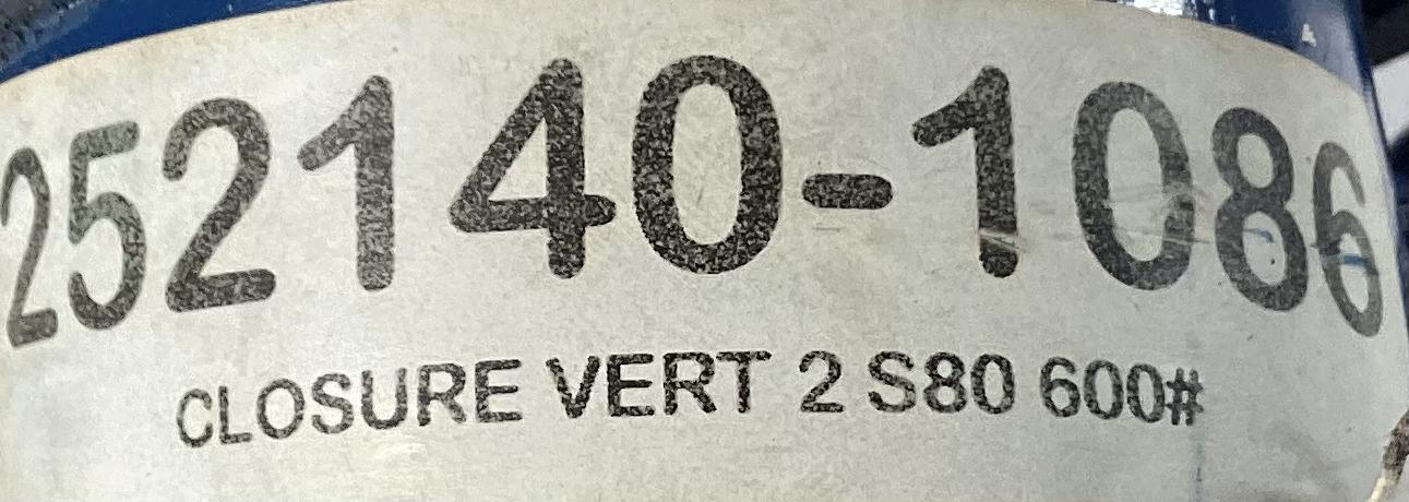 Closure, Weld, Wing Nut, 2", XH, 600#