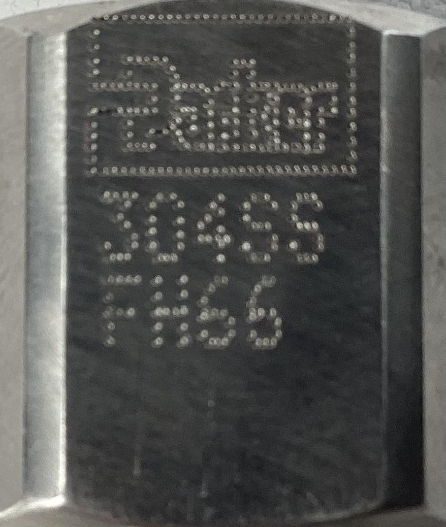 Thermowell, THD, 1/2"x1/2"x4", 304SS