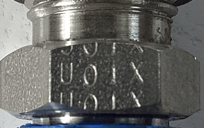 Fitting, Tube, Stainless Steel, 3/8"x3/8", Tubing x MNPT