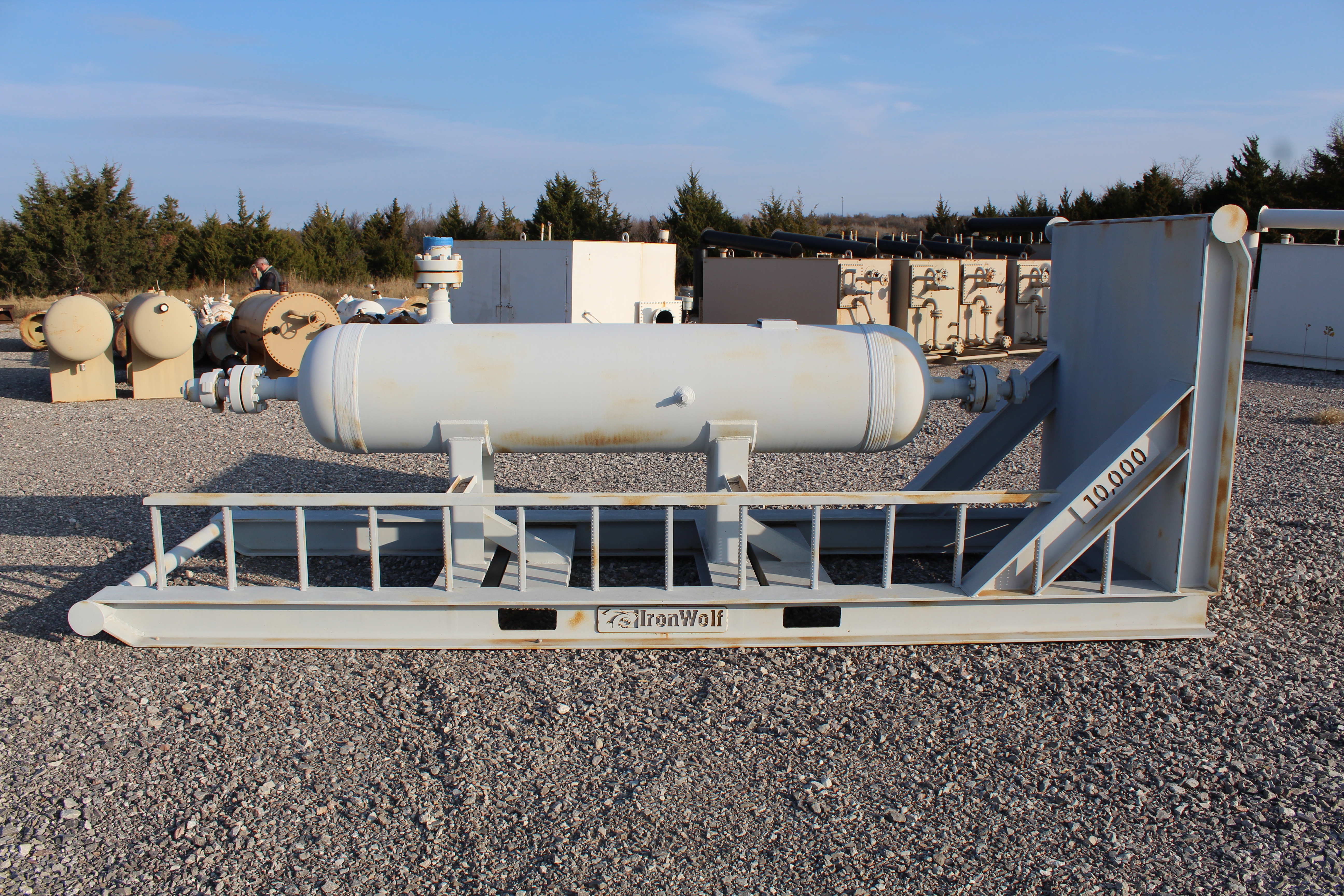 Sand Trap, Cyclonic, 24"x8', 10000#