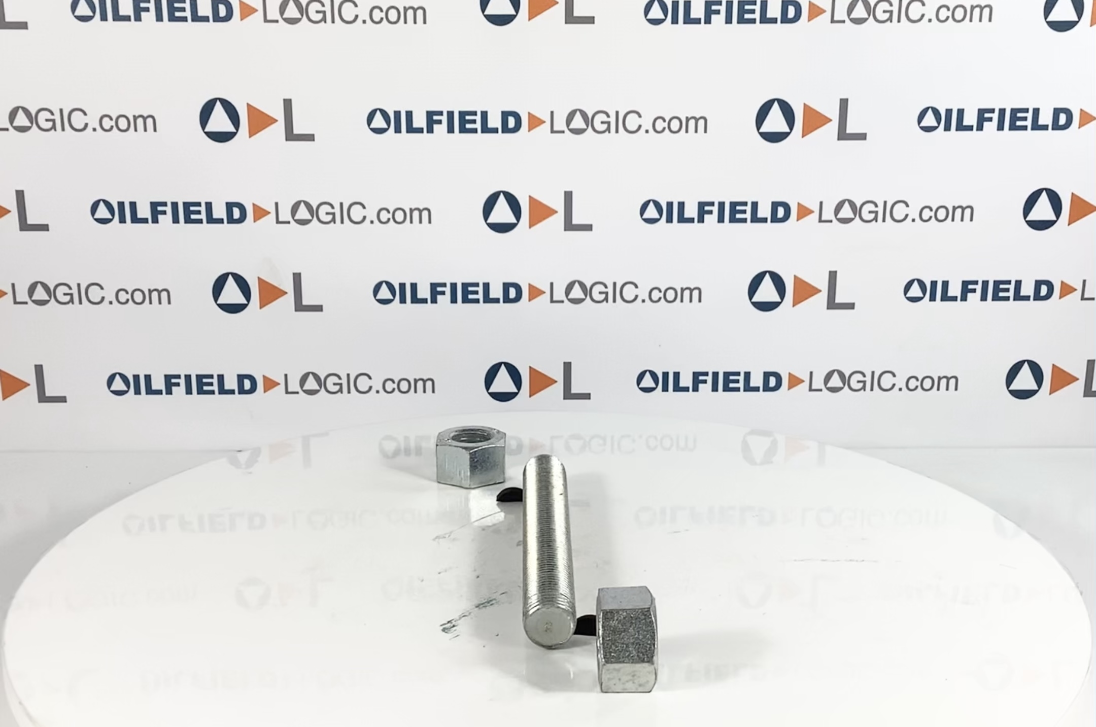 Stud, THD, 1 1/8"-8 x 9", Zinc