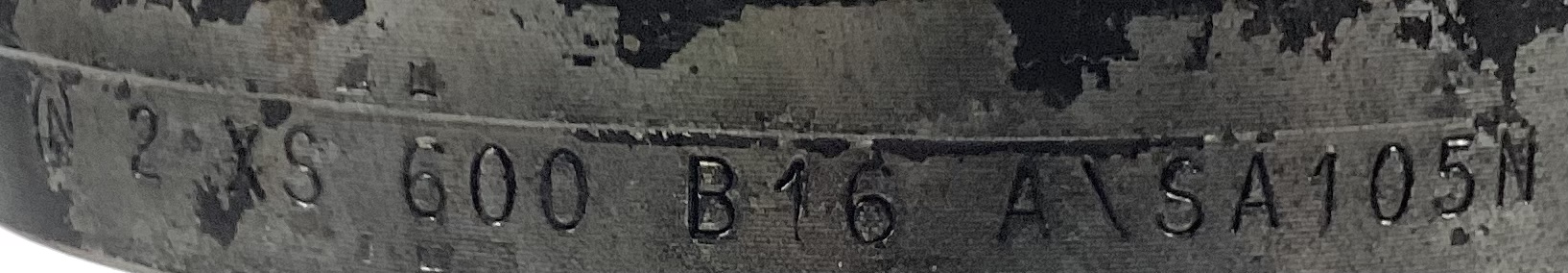 Flange, Pipe, 2", RFWN, 600, XH