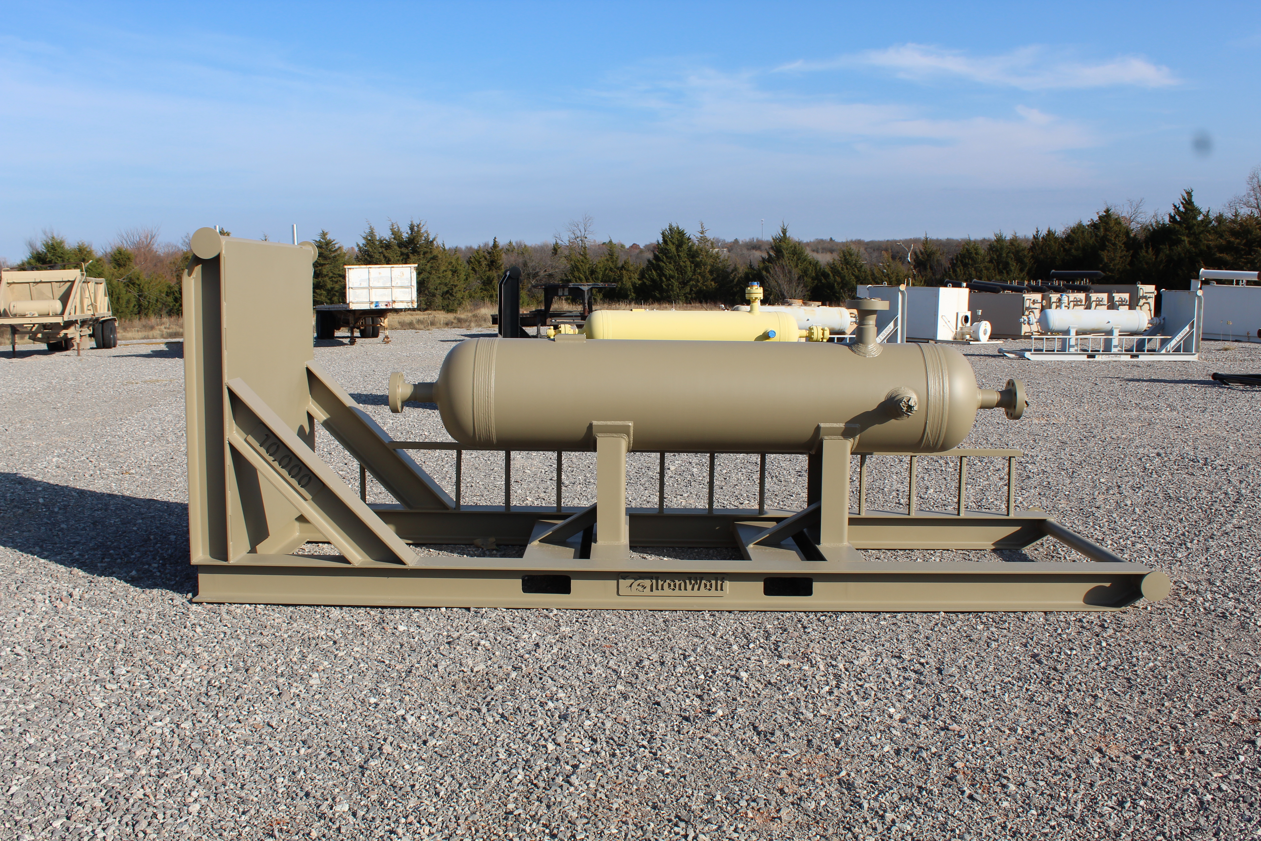 Sand Trap, Cyclonic, 24"x8', 10000#