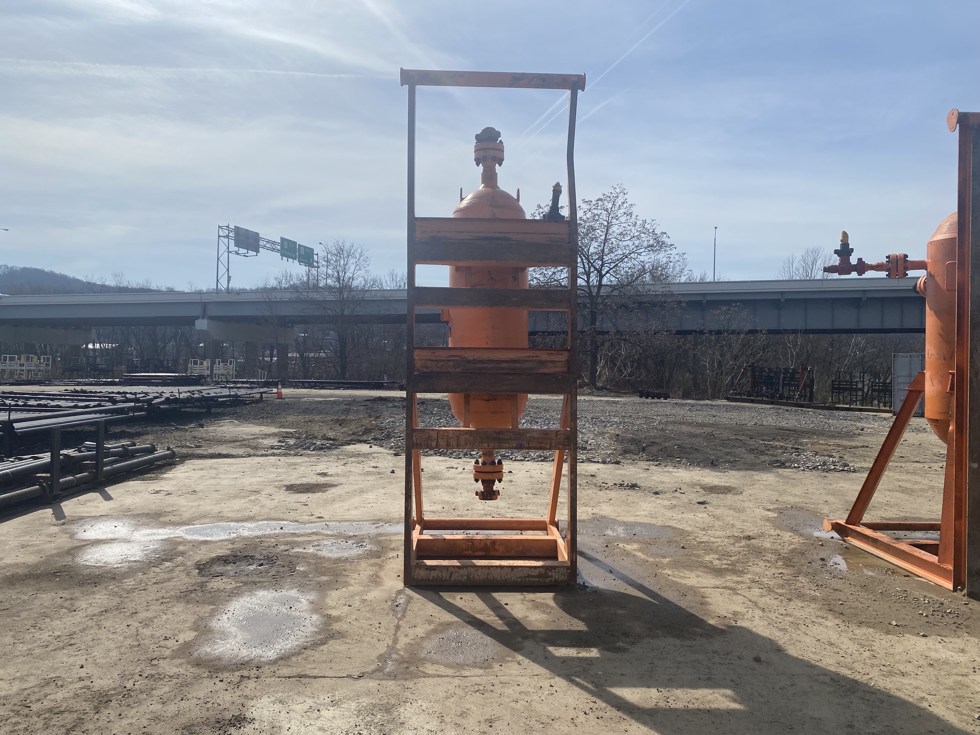 Used Sand Trap, Gravity, 28"x6', 10000#