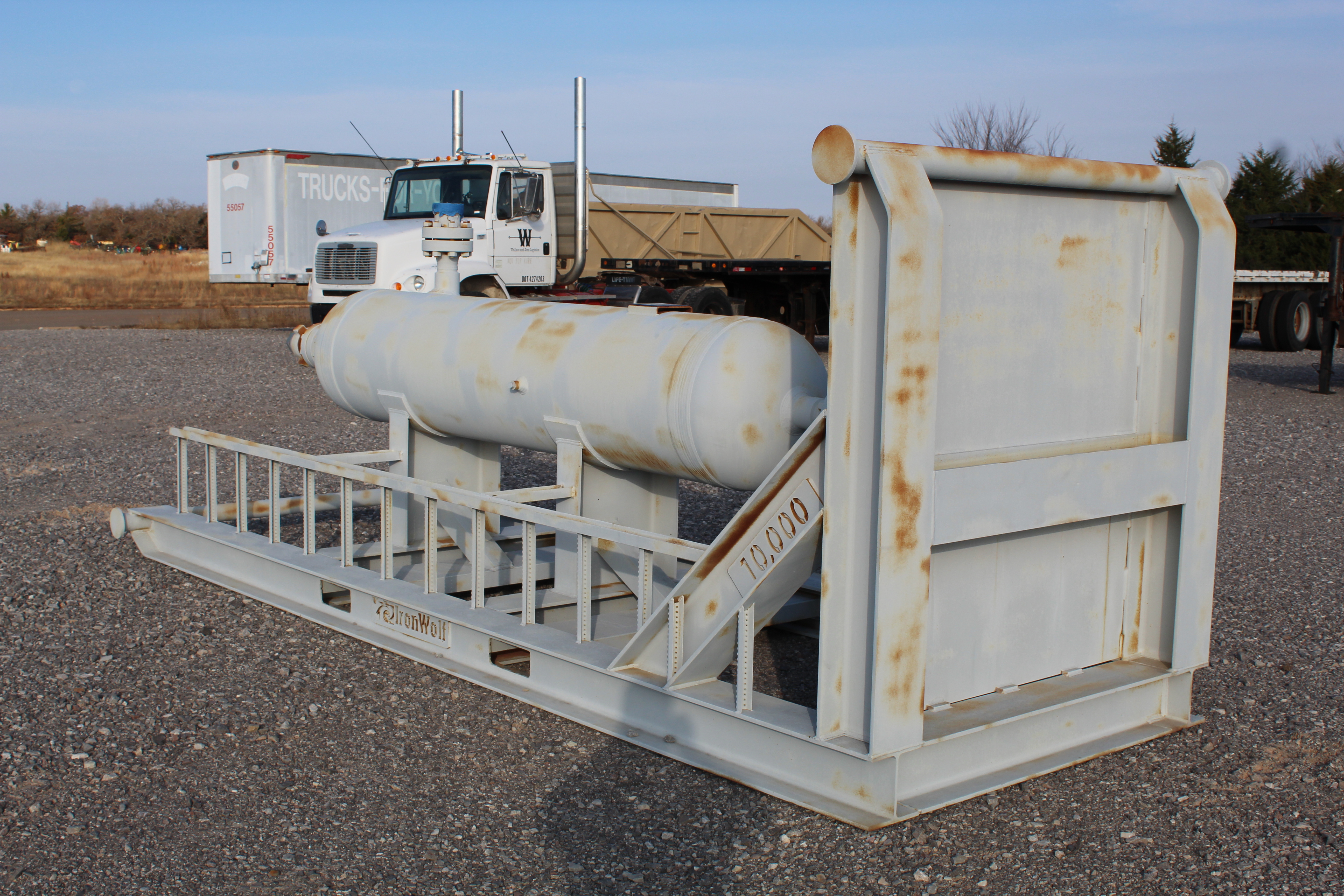 Sand Trap, Cyclonic, 24"x8', 10000#