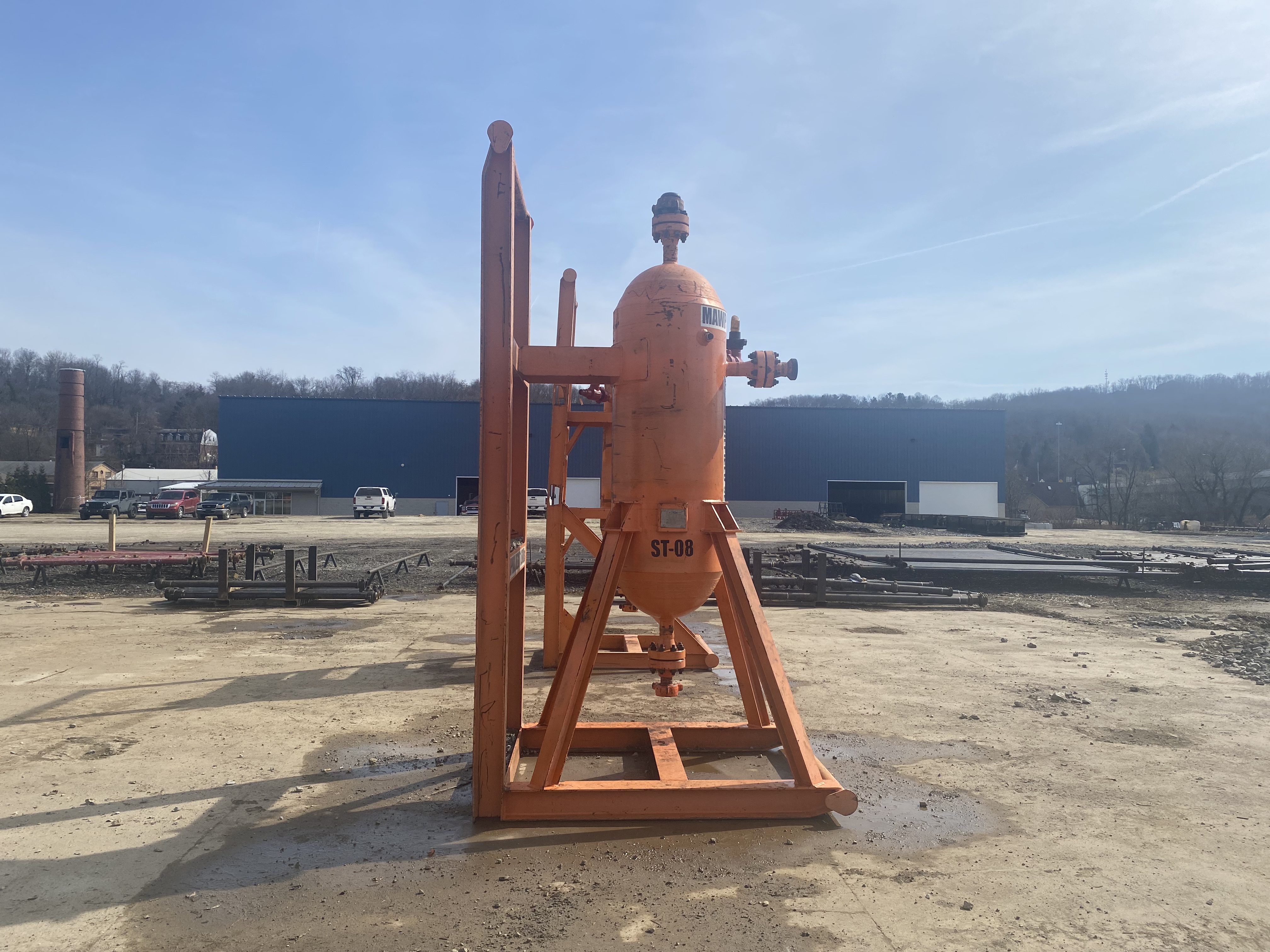 Used Sand Trap, Gravity, 28"x6', 10000#