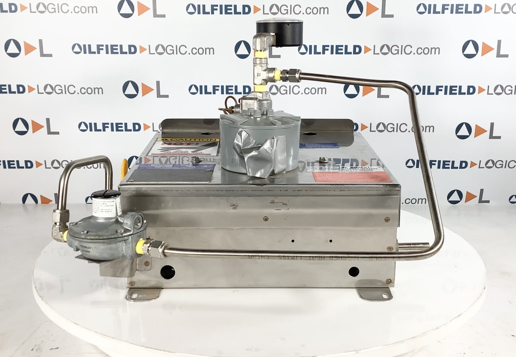 Heater, Catalytic, Natural Gas, 12V, 12.5 Amp, SR-8