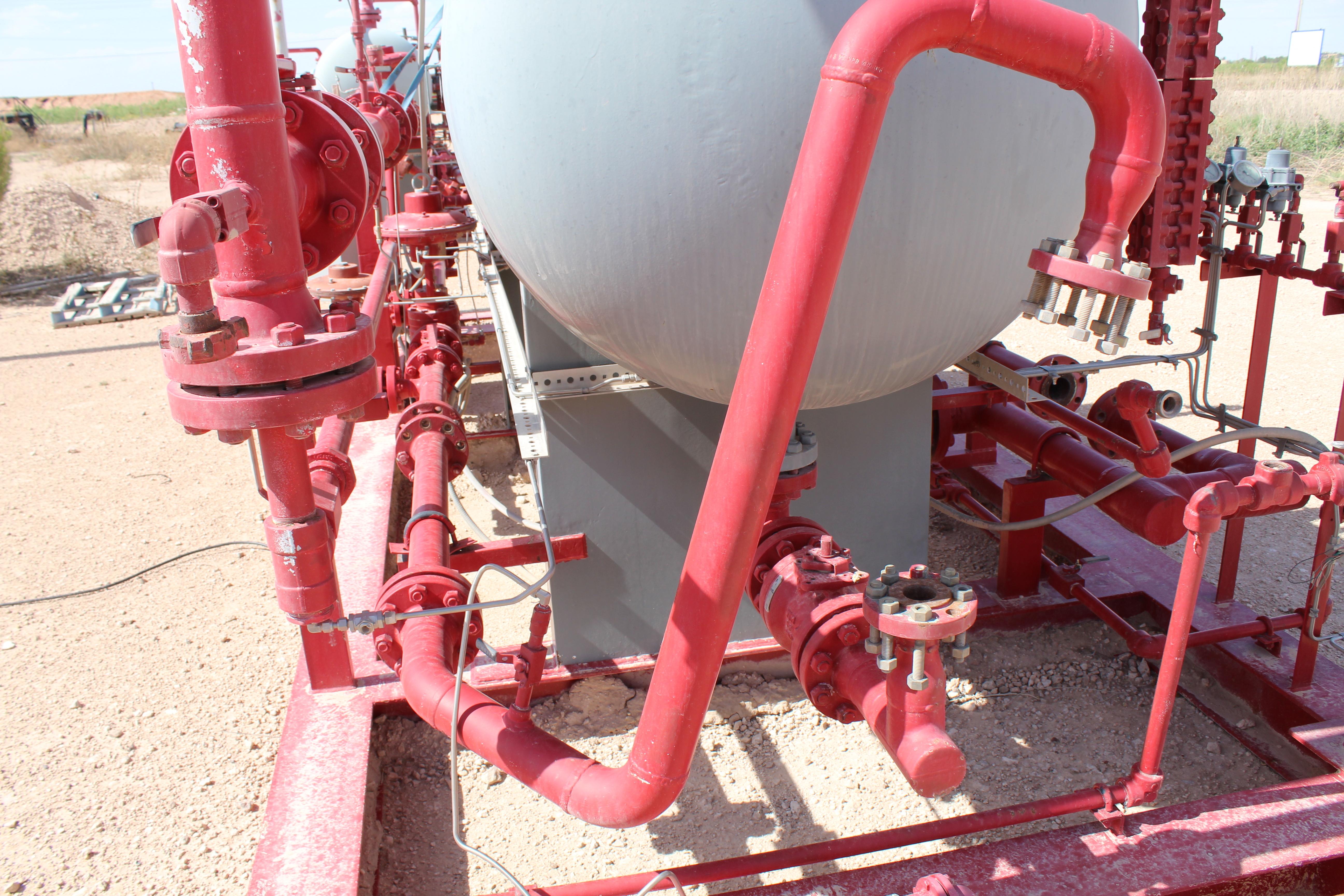 Used Separator, Horizontal, 3P, 48"x10', 1440#