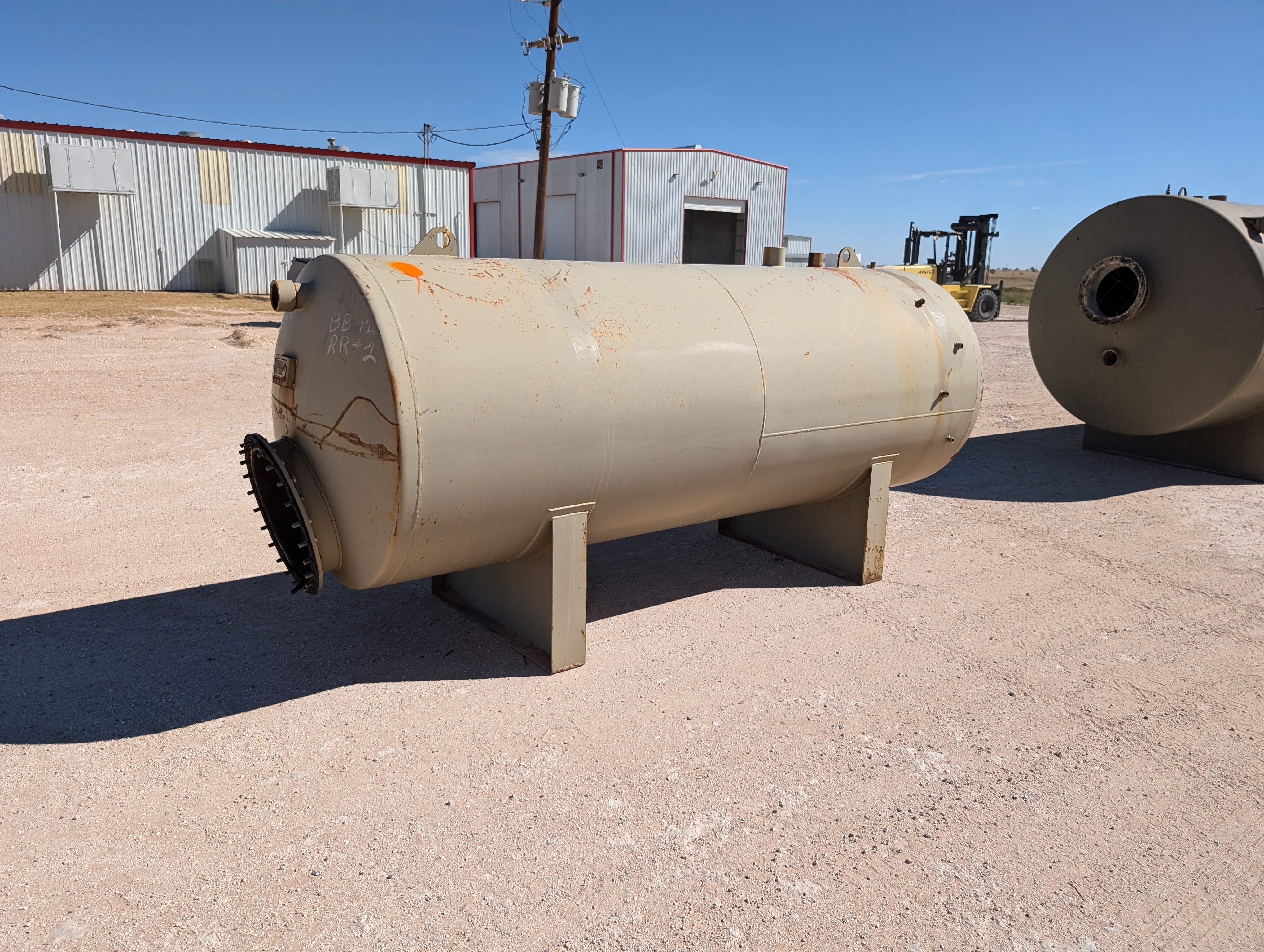 Used Separator, Horizontal, 2P, 48"x10', 125#