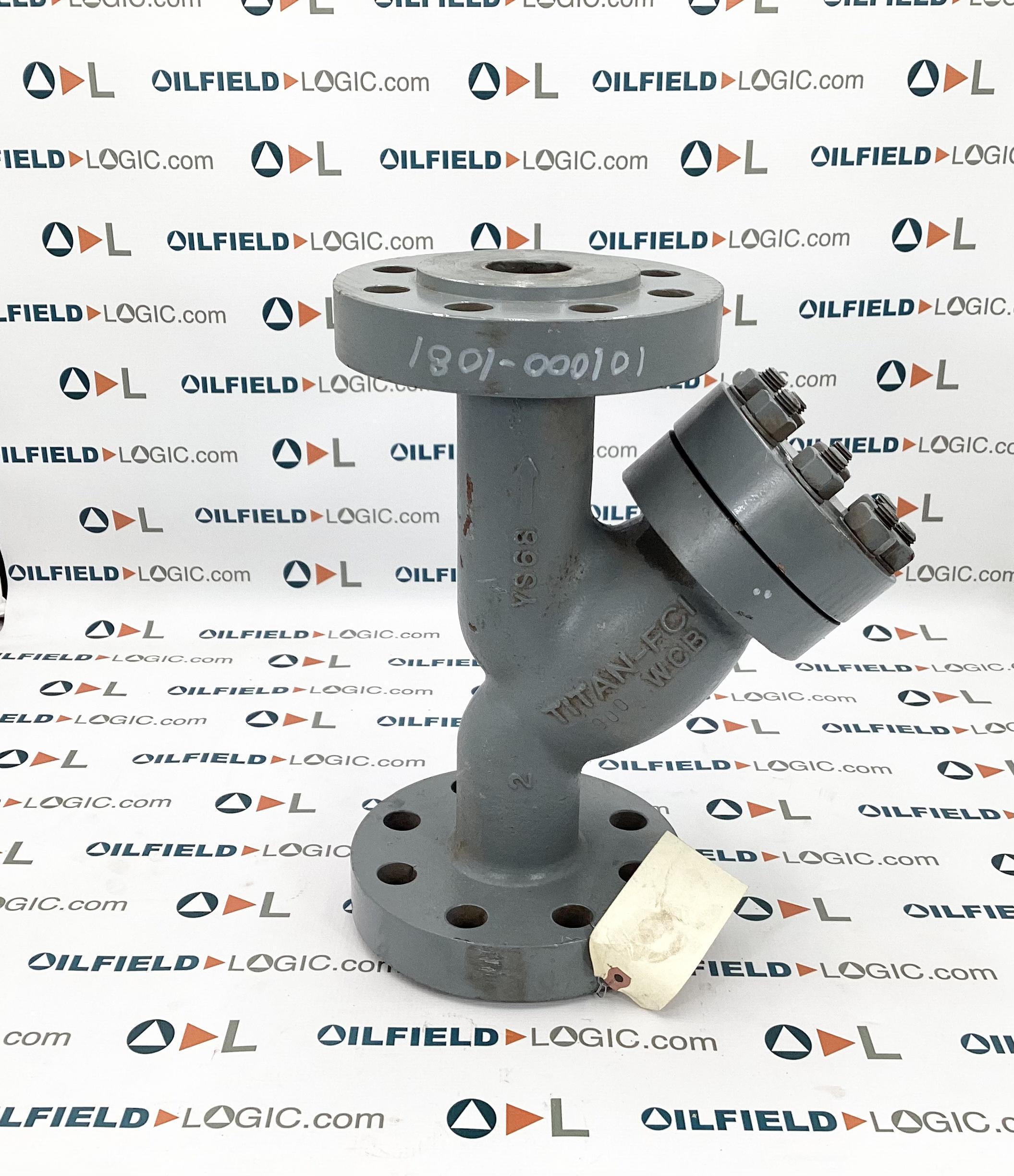 Y-Strainer, Flanged, 2", 900#