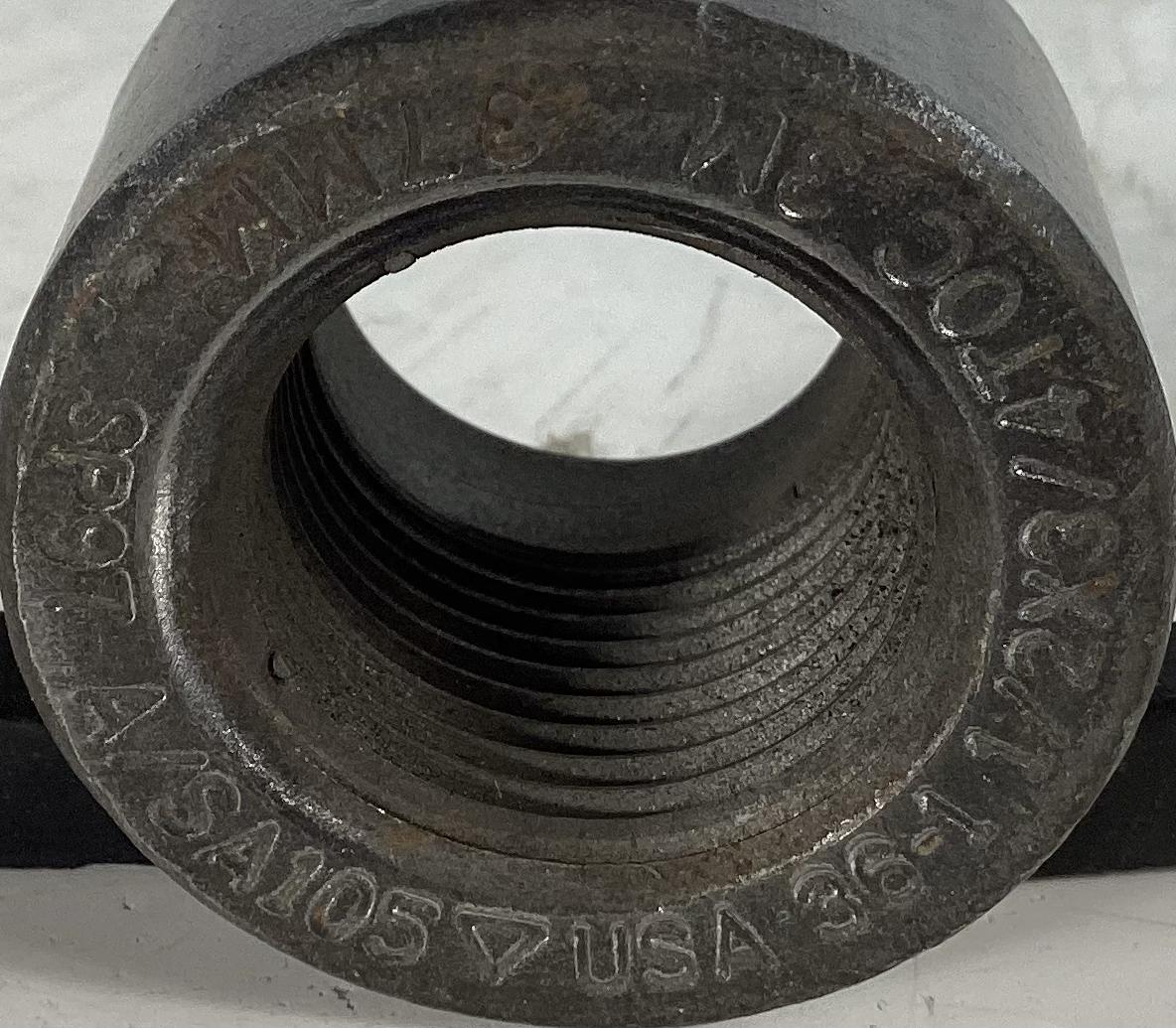 Threadolet, 3/4" FNPT x 1-1/2" WN, 3M